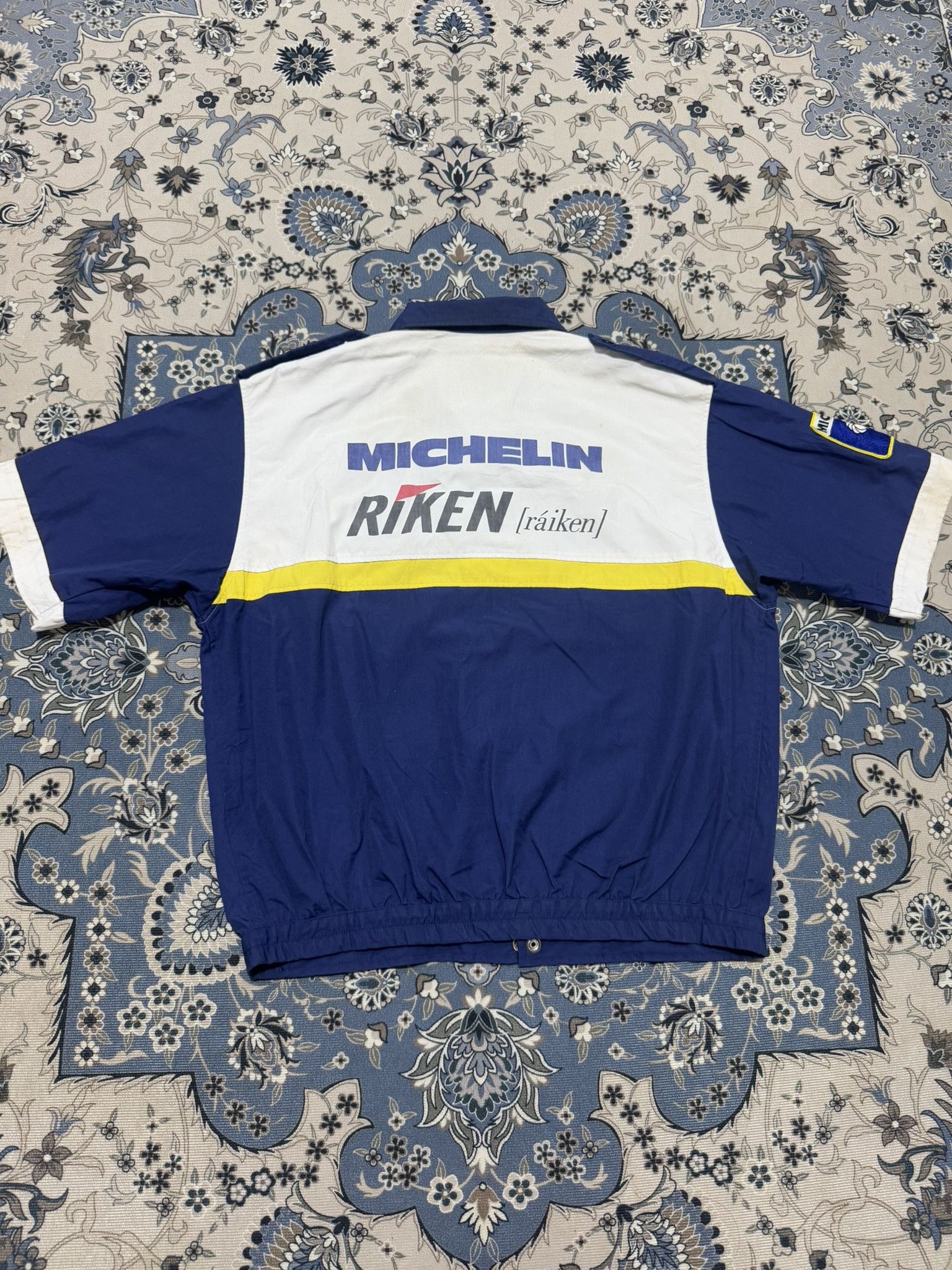 Sports Specialties × Vintage Vintage Michelin Riken Officer Crew Shirt Size US L / EU 52-54 / 3 - 2 Thumbnail