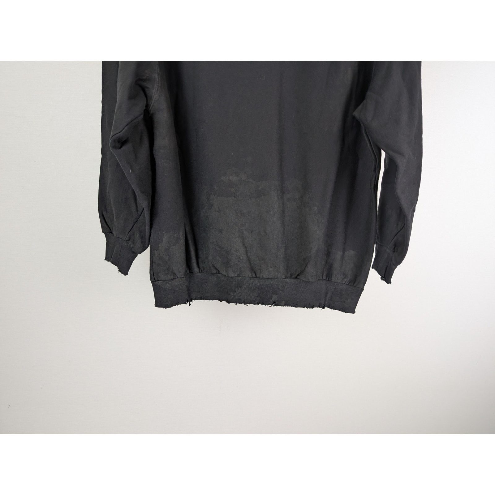 Balenciaga o1rshd1 Gaffer Med Moll Small Fit Zip up Hoodie Black Size US S / EU 44-46 / 1 - 9 Thumbnail