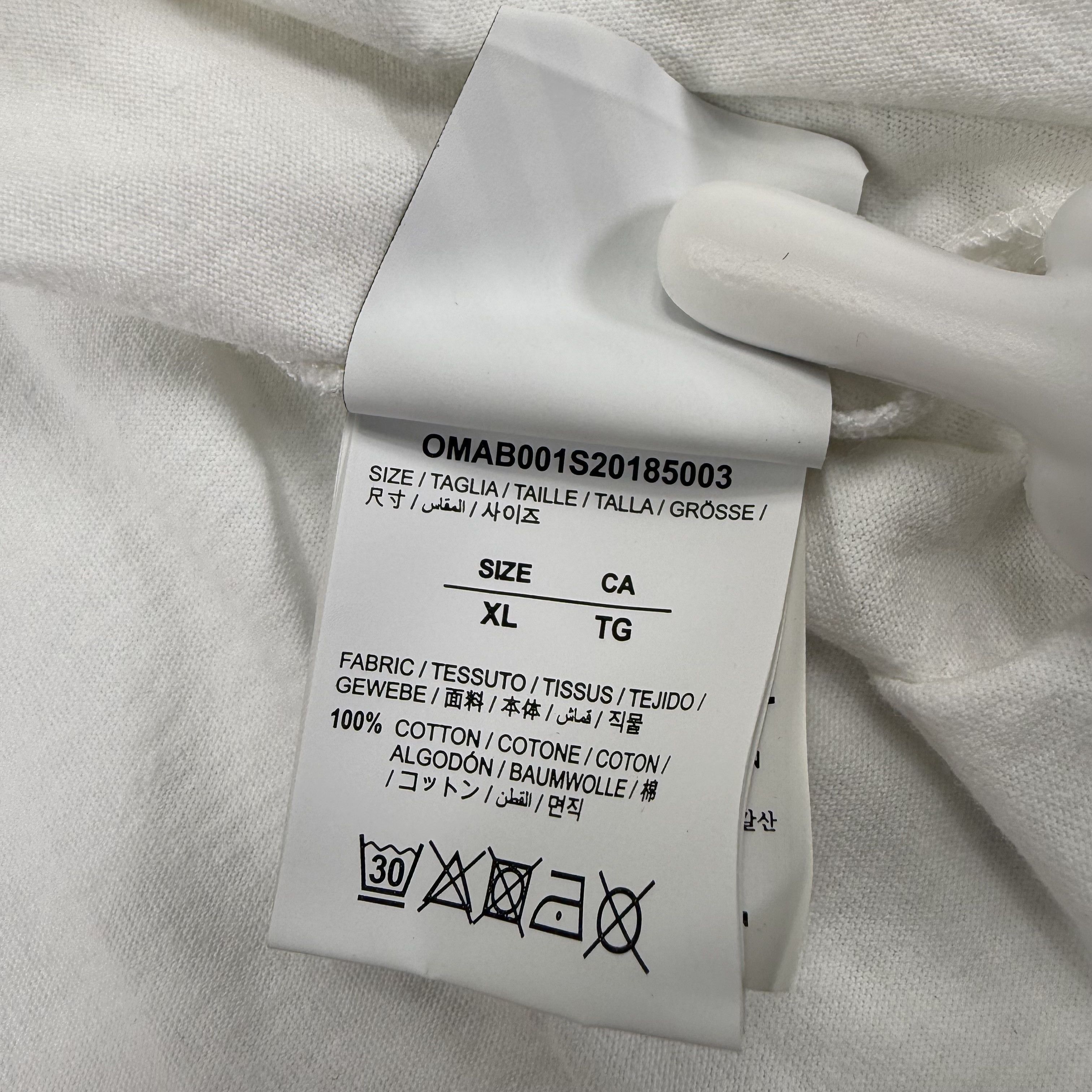 Off-White Off-White Cabin Baggage Long Sleeve T-Shirt White Mens XL Size US XL / EU 56 / 4 - 8 Thumbnail
