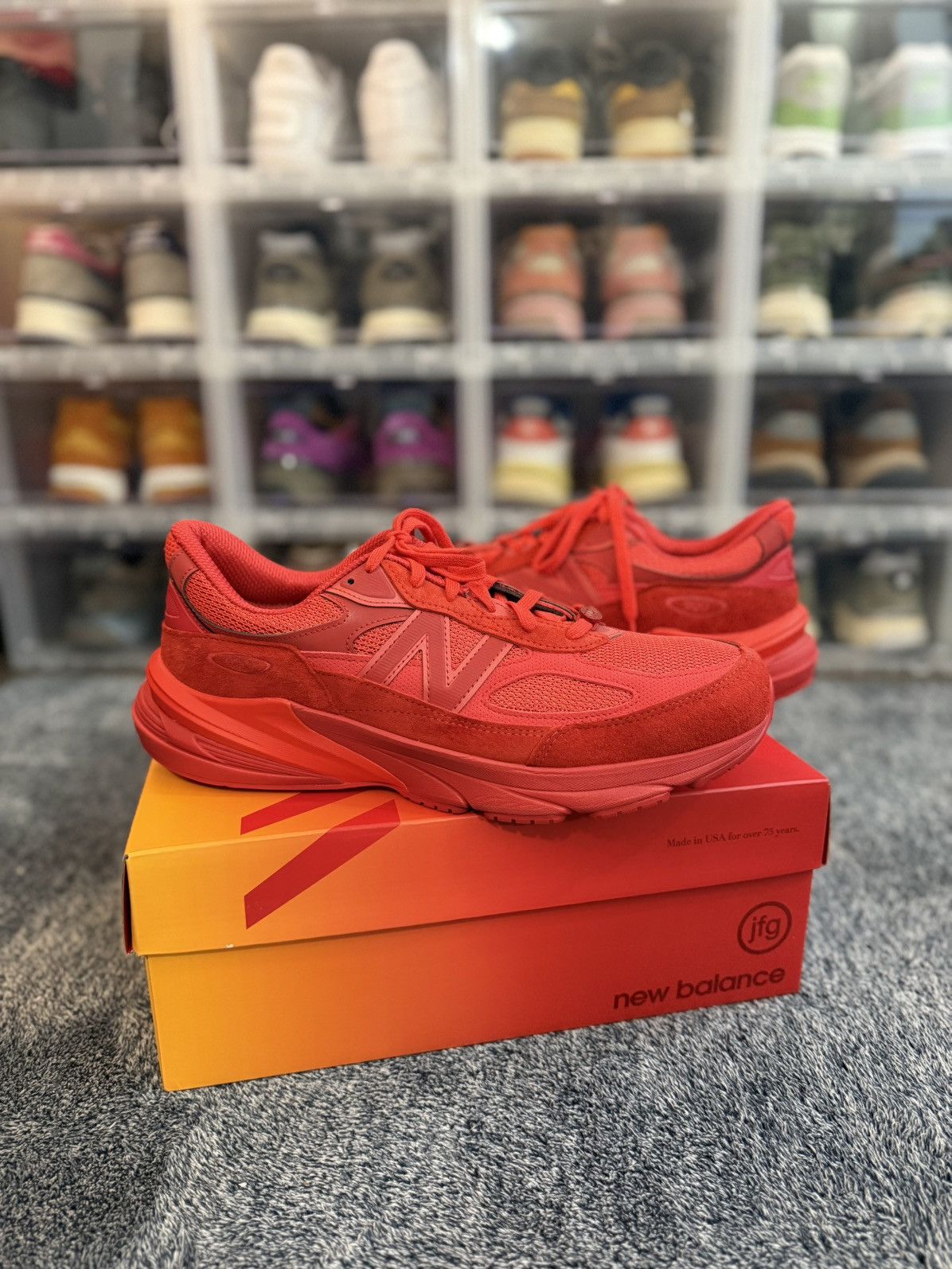 New Balance 990v6 MiUSA Joe Freshgoods Paris Red
