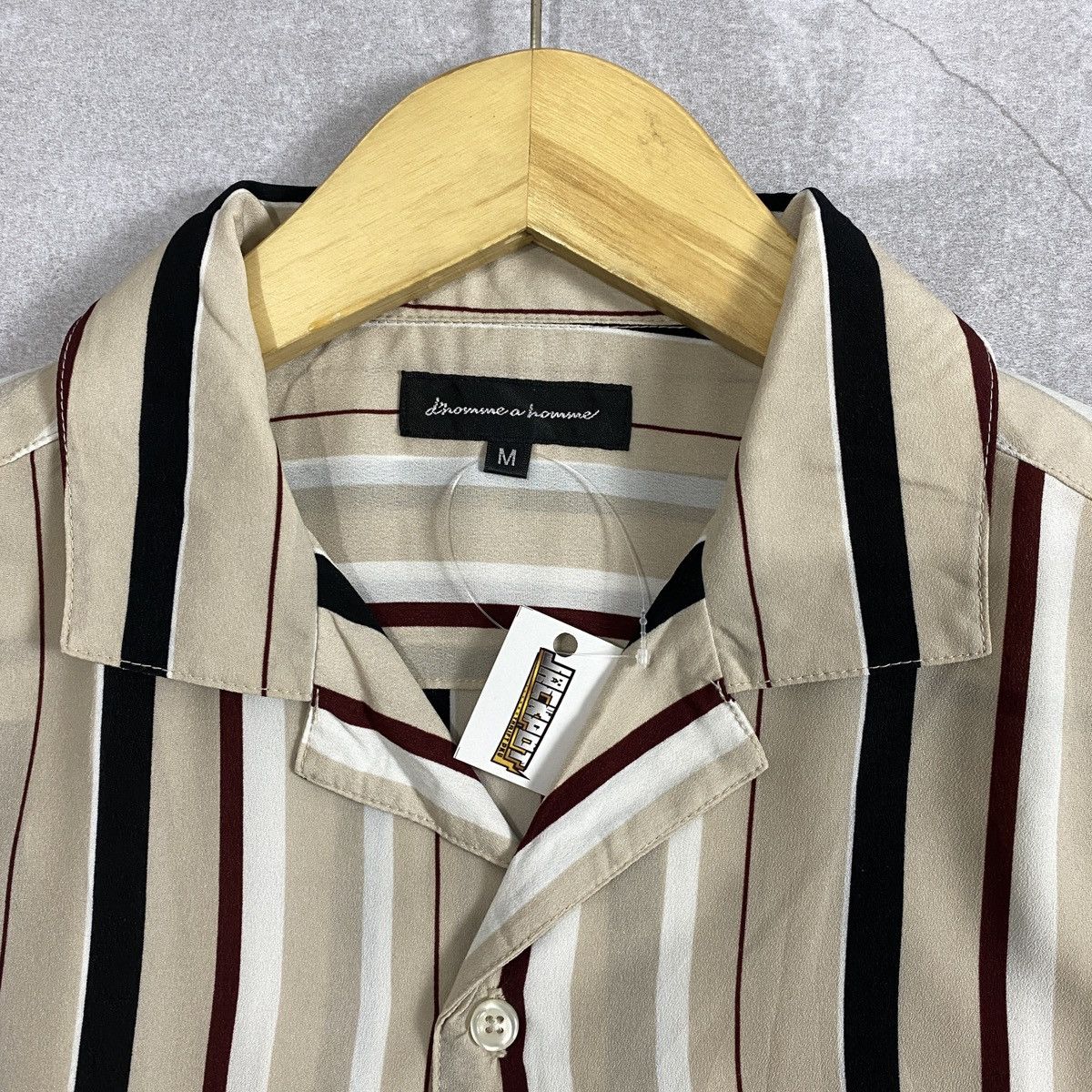 Other D’homme a homme Striped Shirt Size US M / EU 48-50 / 2 - 4 Thumbnail