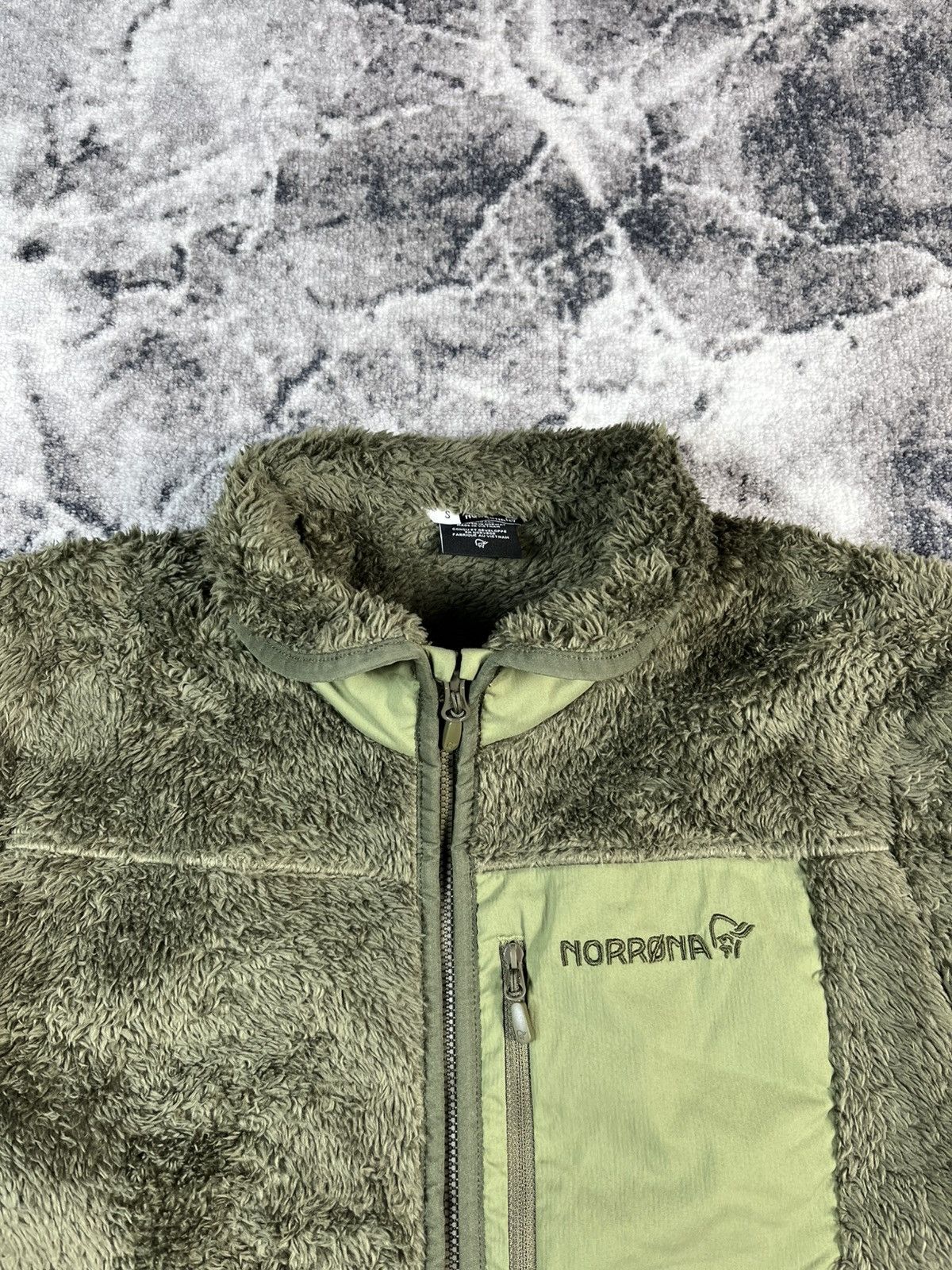 Norrona Norrona Fleece Jacket Sherpa Zip Gorpcore S Fits M Size US M / EU 48-50 / 2 - 7 Thumbnail