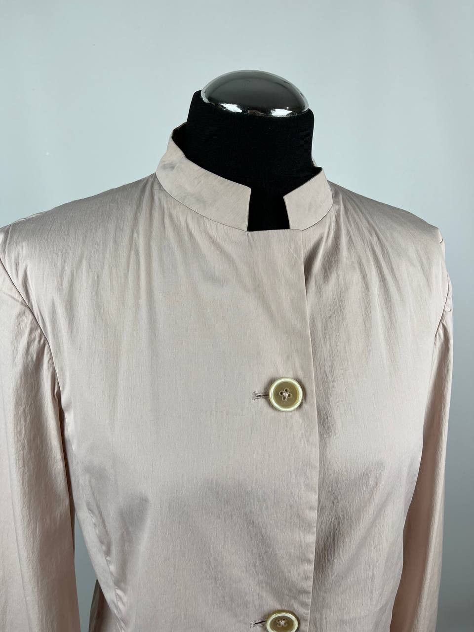 Jil Sander JIL SANDER Beige-Pink Cotton Minimalist Blazer Jacket Size XS / US 0-2 / IT 36-38 - 5 Thumbnail