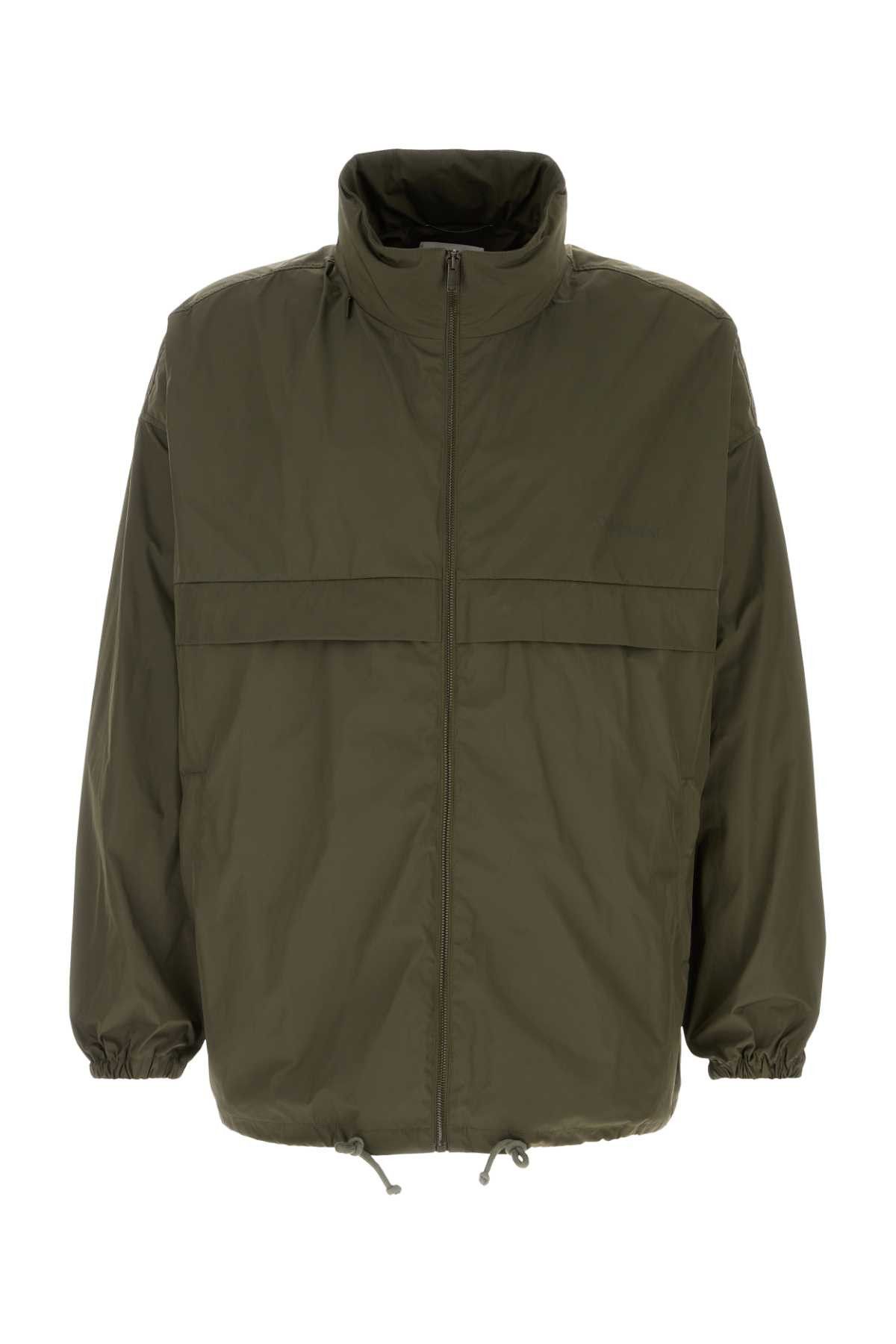 Saint Laurent Paris Army Green Polyester Windbreaker Size US XXL / EU 58 / 5 - 1 Thumbnail