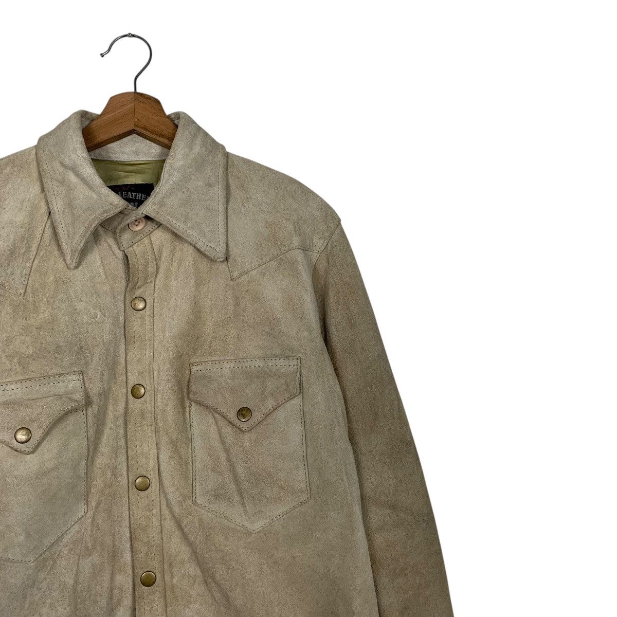 Japanese Brand Japanese Brand Eezan Suede Leather Jacket Size US M / EU 48-50 / 2 - 5 Thumbnail