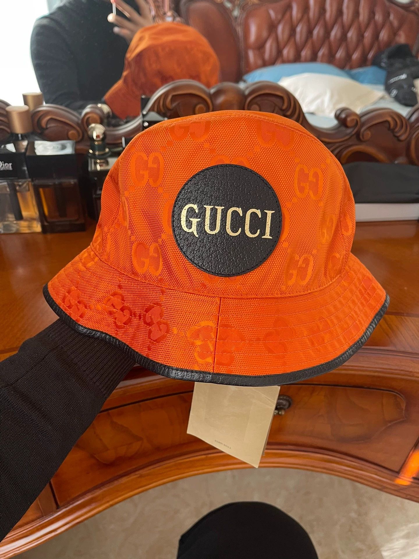 Gucci Gucci New Authentic M Size 58cm Hat Size ONE SIZE - 1 Thumbnail