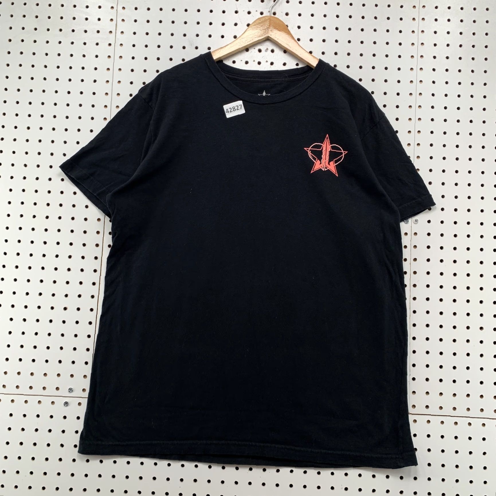 Vintage Jeffree Star Fashion Shirt Black Mens XL Short Sleeve Shirt Mens XL Black T-Shirt Size US XL / EU 56 / 4 - 2 Thumbnail