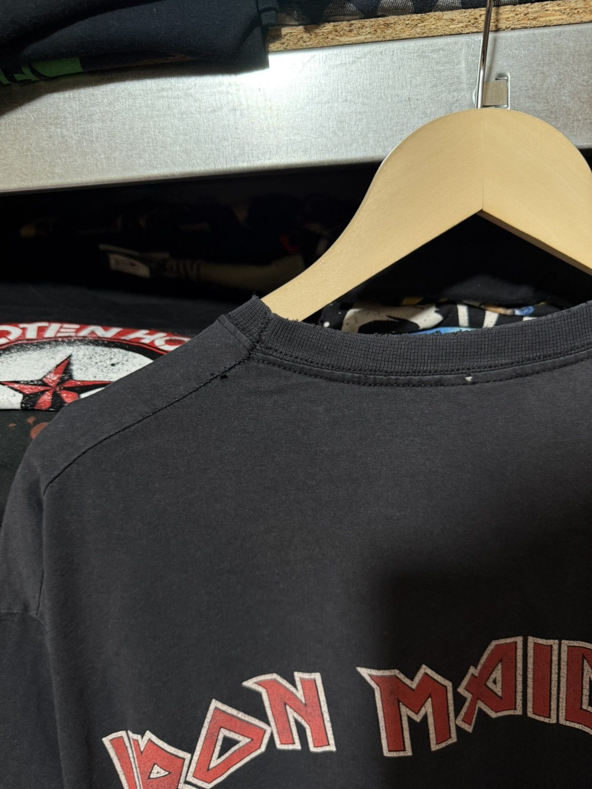 Band Tees Vintage 1999 Iron Maiden Don’t Walk Rock Band T-Shirt Y2K Size US XL / EU 56 / 4 - 12 Thumbnail