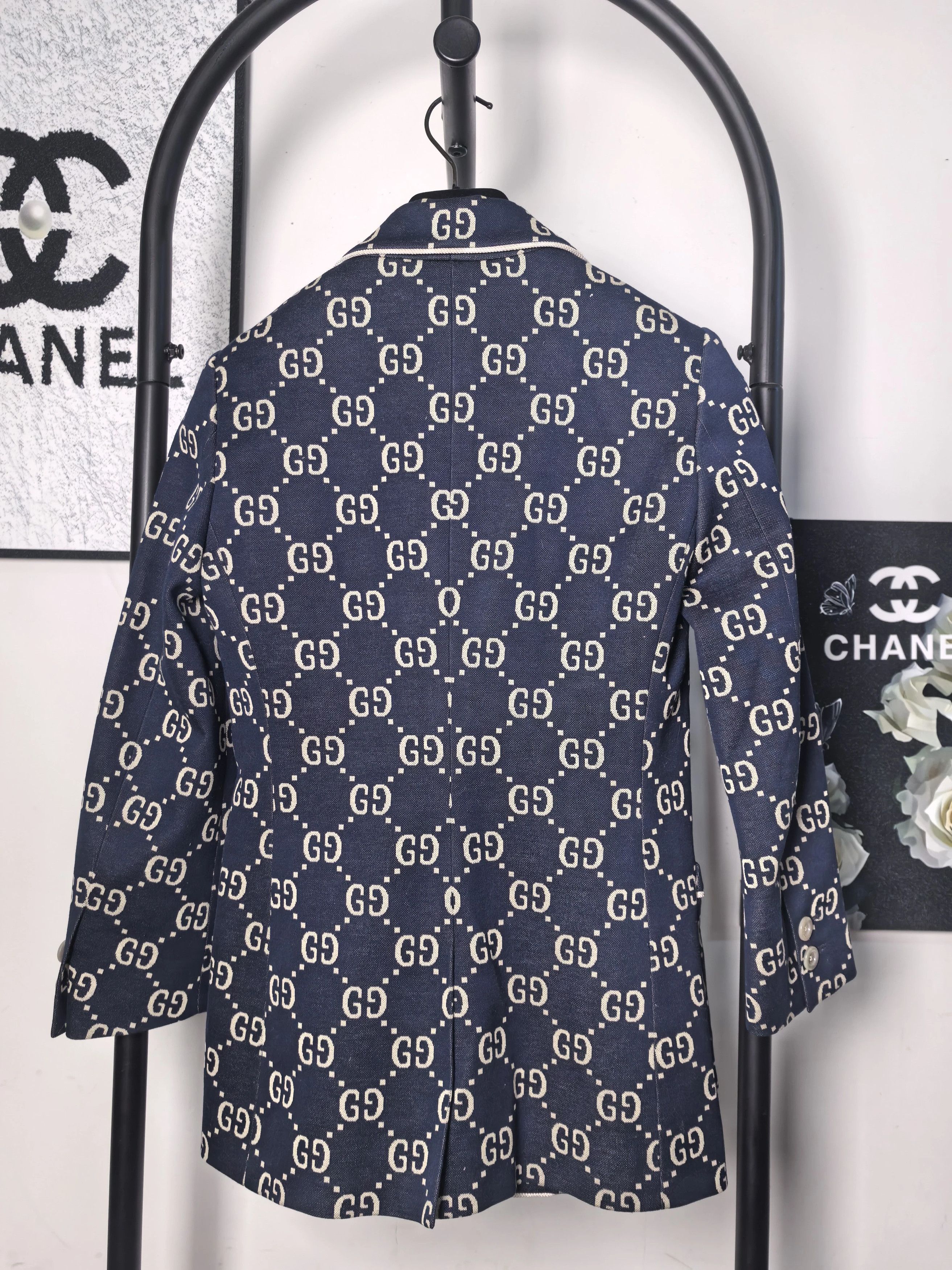Gucci Gucci All Over Print Blazer 99 New Size XS / US 0-2 / IT 36-38 - 2 Thumbnail