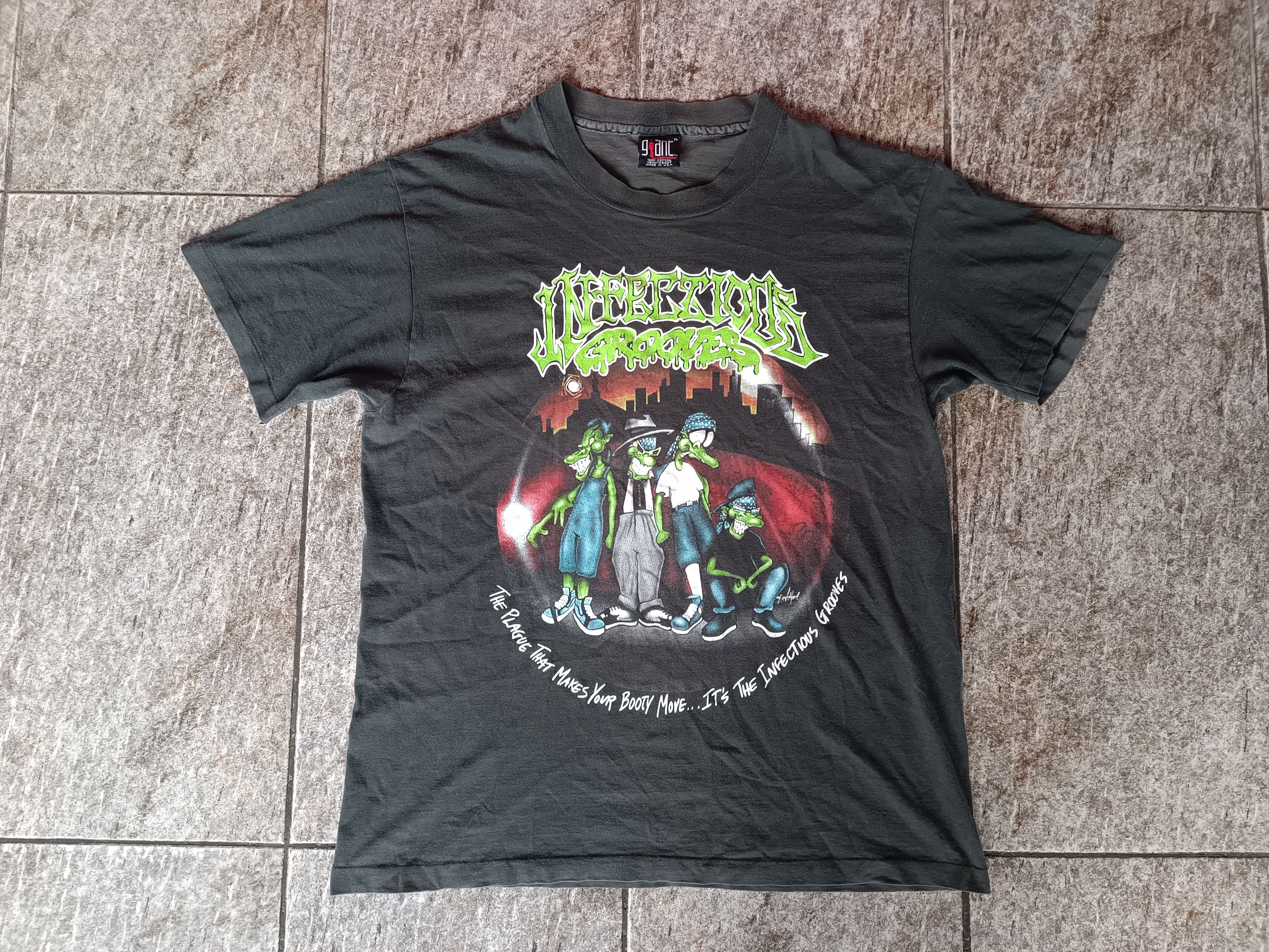 Vintage 90s Band Infectious Grooves Tees, image size:4000x3000
