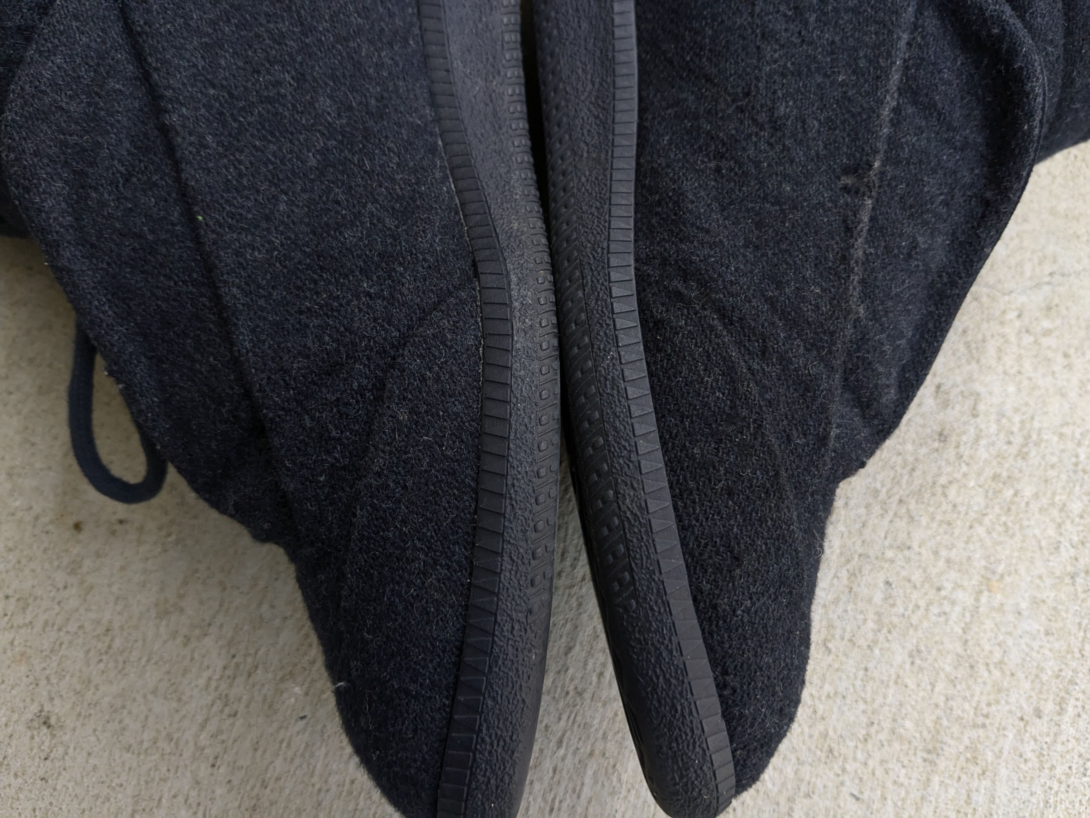 Maison Margiela Maison Margiela Future Navy Blue Wool 9 42 High Tops Size US 9 / EU 42 - 13 Thumbnail