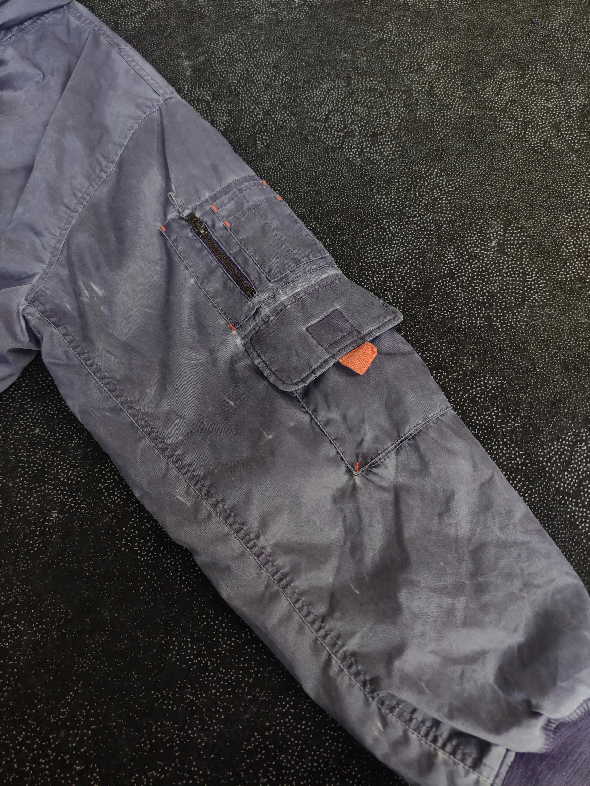 Other Vintage Bomber Flyer's Man MA-1 Sunfaded Jacket J025 Size US L / EU 52-54 / 3 - 6 Thumbnail