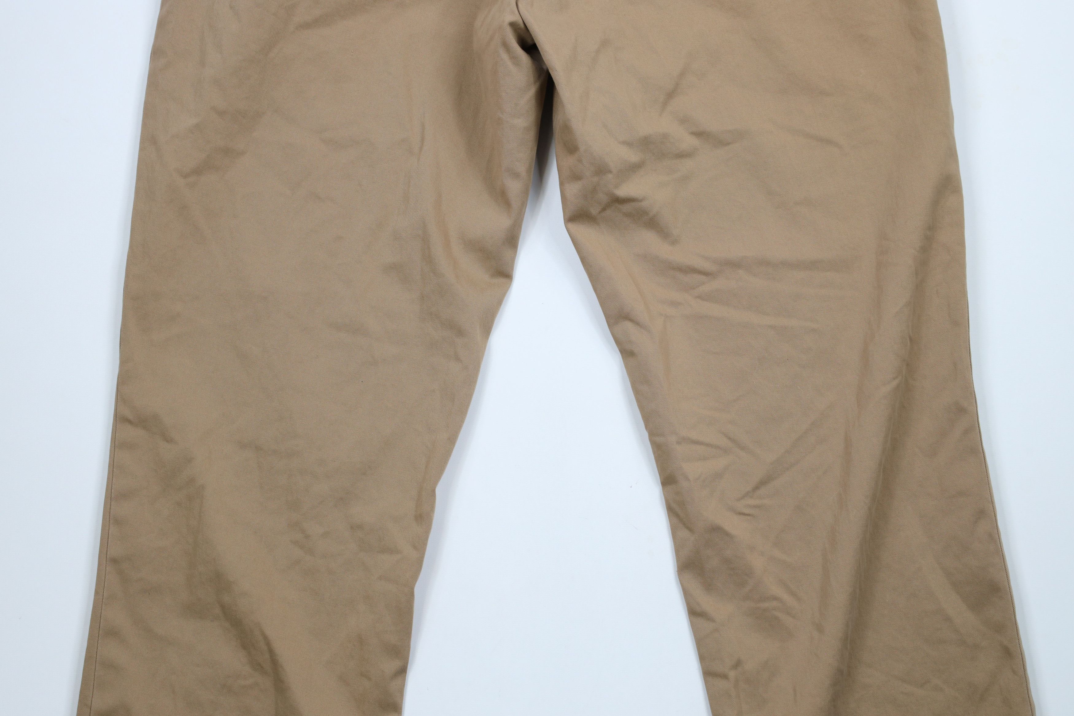 Ralph Lauren × Vintage Vintage 90s Ralph Lauren Wide Leg Cotton Chino Pants Brown Size US 40 / EU 56 - 12 Thumbnail