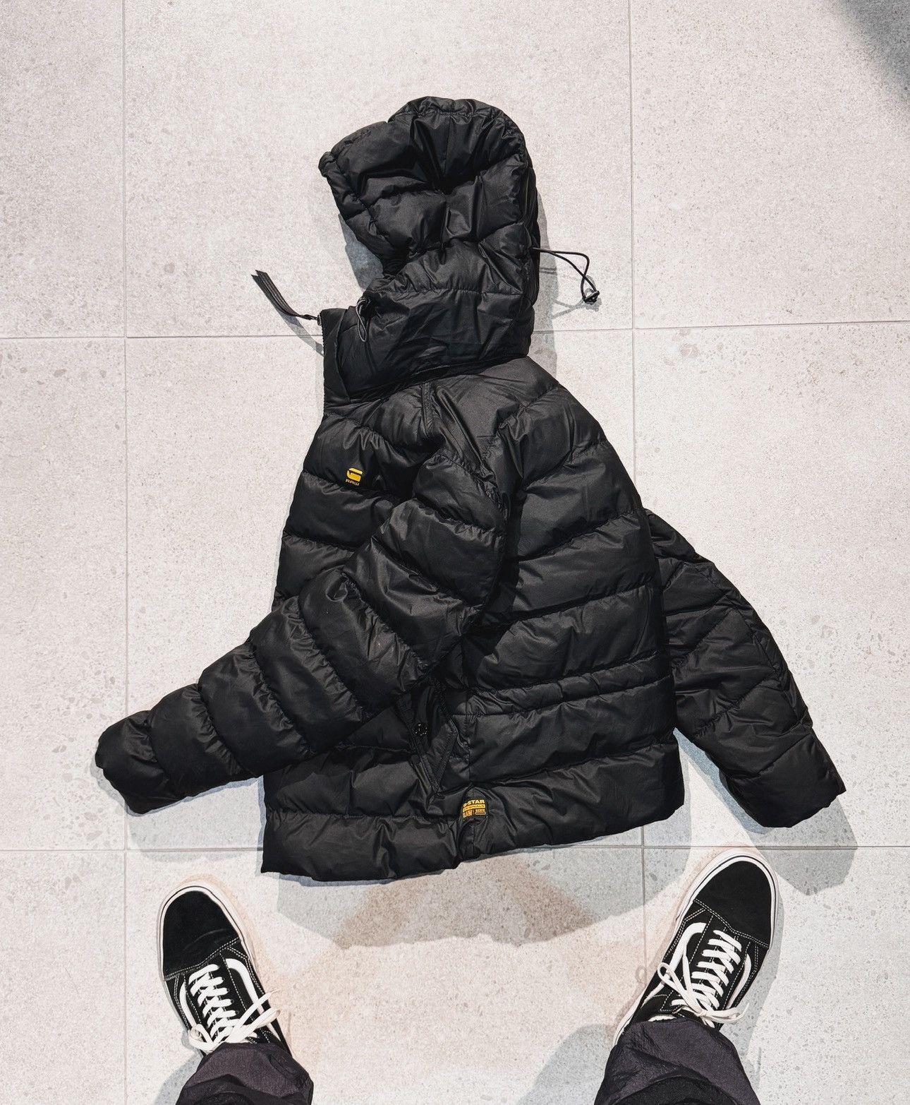 G Star Raw × Gstar × Streetwear G-Star Rare puffer down jacket 