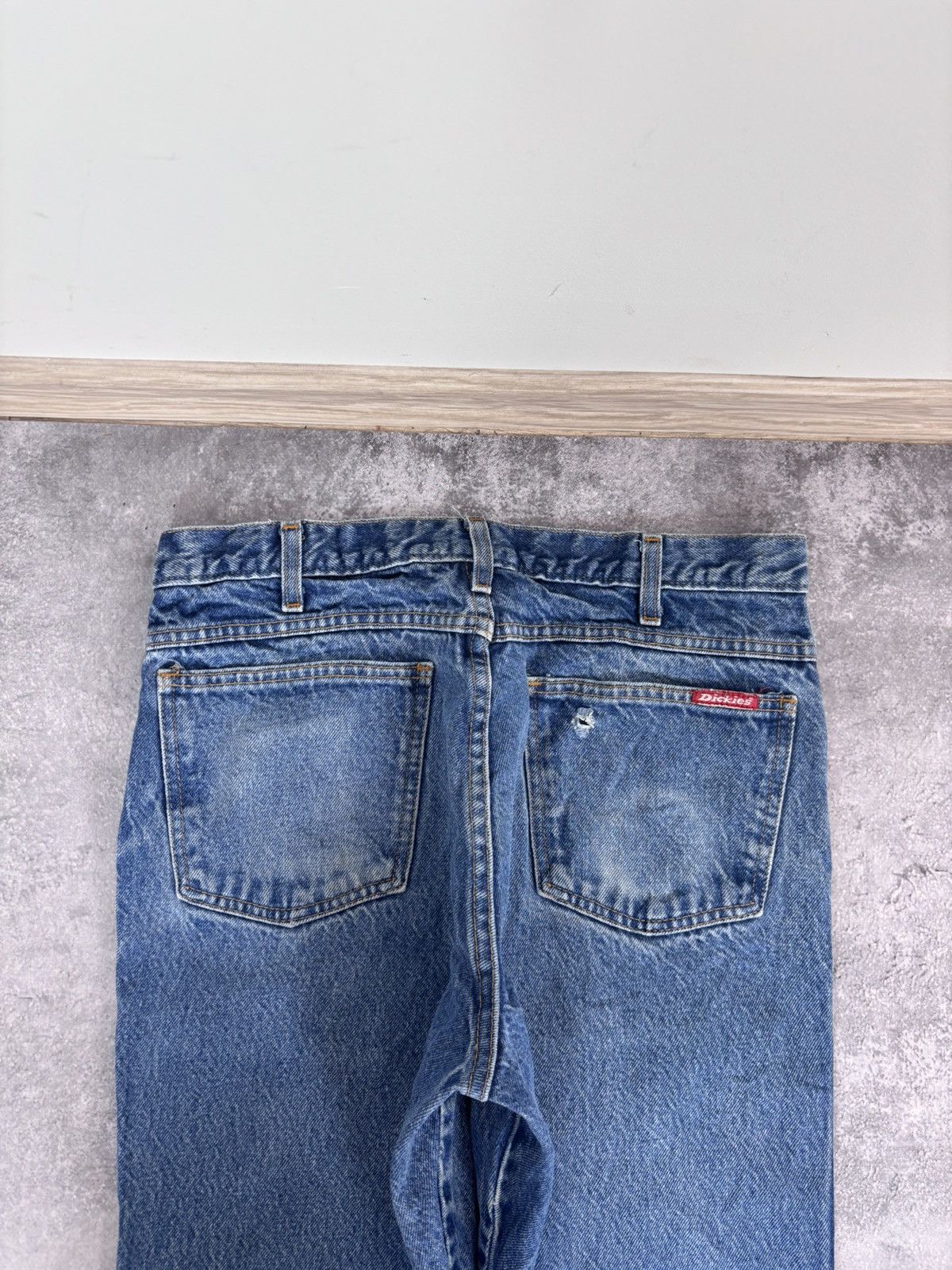 Dickies Vintage Dickies Faded Blue Denim Jeans USA Workwear Hype Size US 32 / EU 48 - 6 Thumbnail