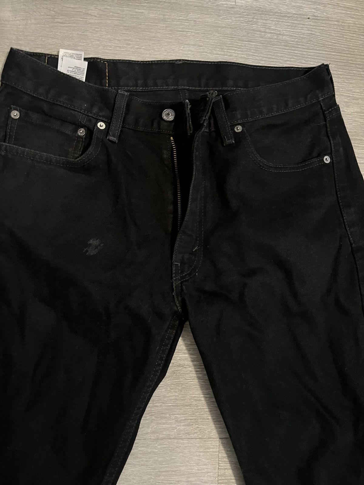 Levi's Black Levi 505's Size US 33 - 2 Thumbnail