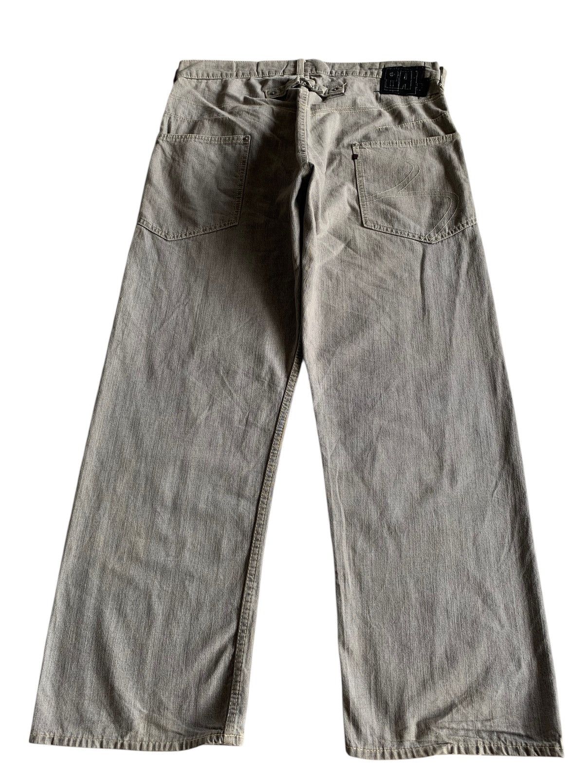 BAL BAL DENIM BUCKLE BACK SELVEDGE JAPANESE STREETWEAR DENIM Size US 34 / EU 50 - 3 Thumbnail