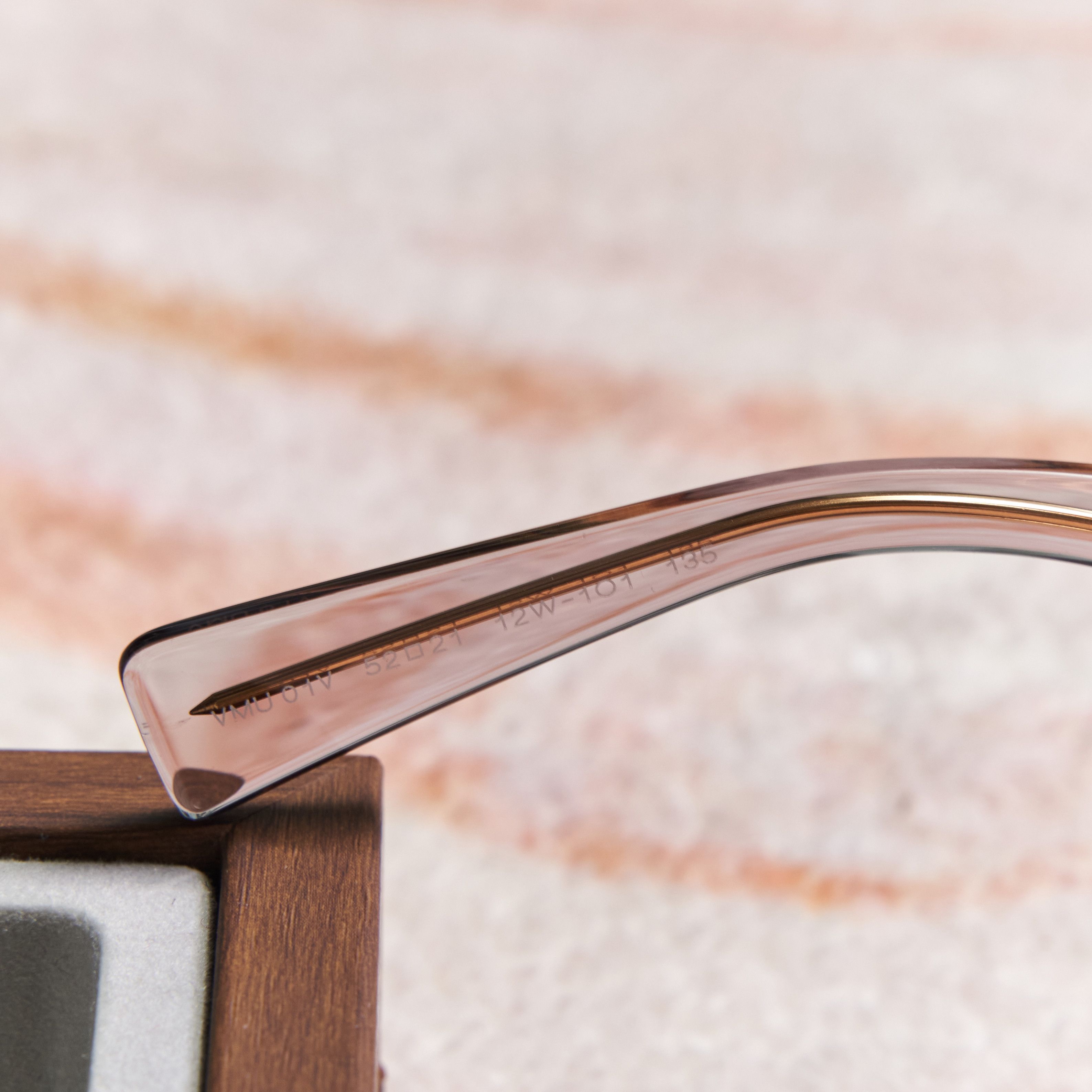 Miu Miu MIU MIU MU 01VV 12W1O1 Eyeglasses Size ONE SIZE - 4 Thumbnail