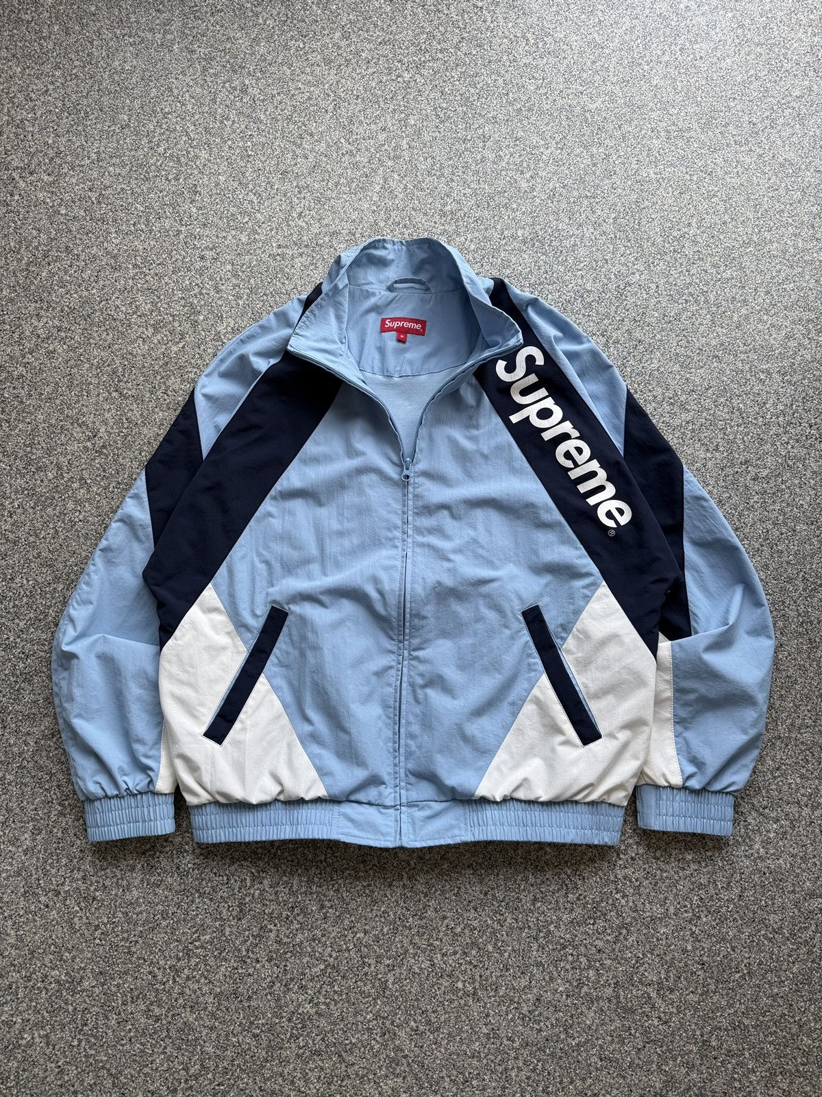 Supreme × Umbro Supreme Umbro Track Jacket Navy Medium | Grailed
