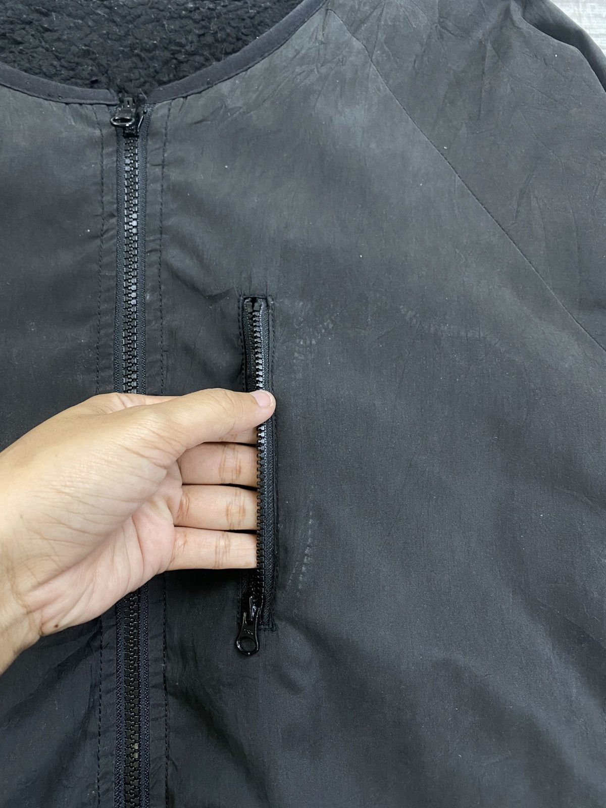Japanese Brand × Vintage Vintage Rodeo Crown Reversible Fleece Black Jacket Size US L / EU 52-54 / 3 - 12 Thumbnail