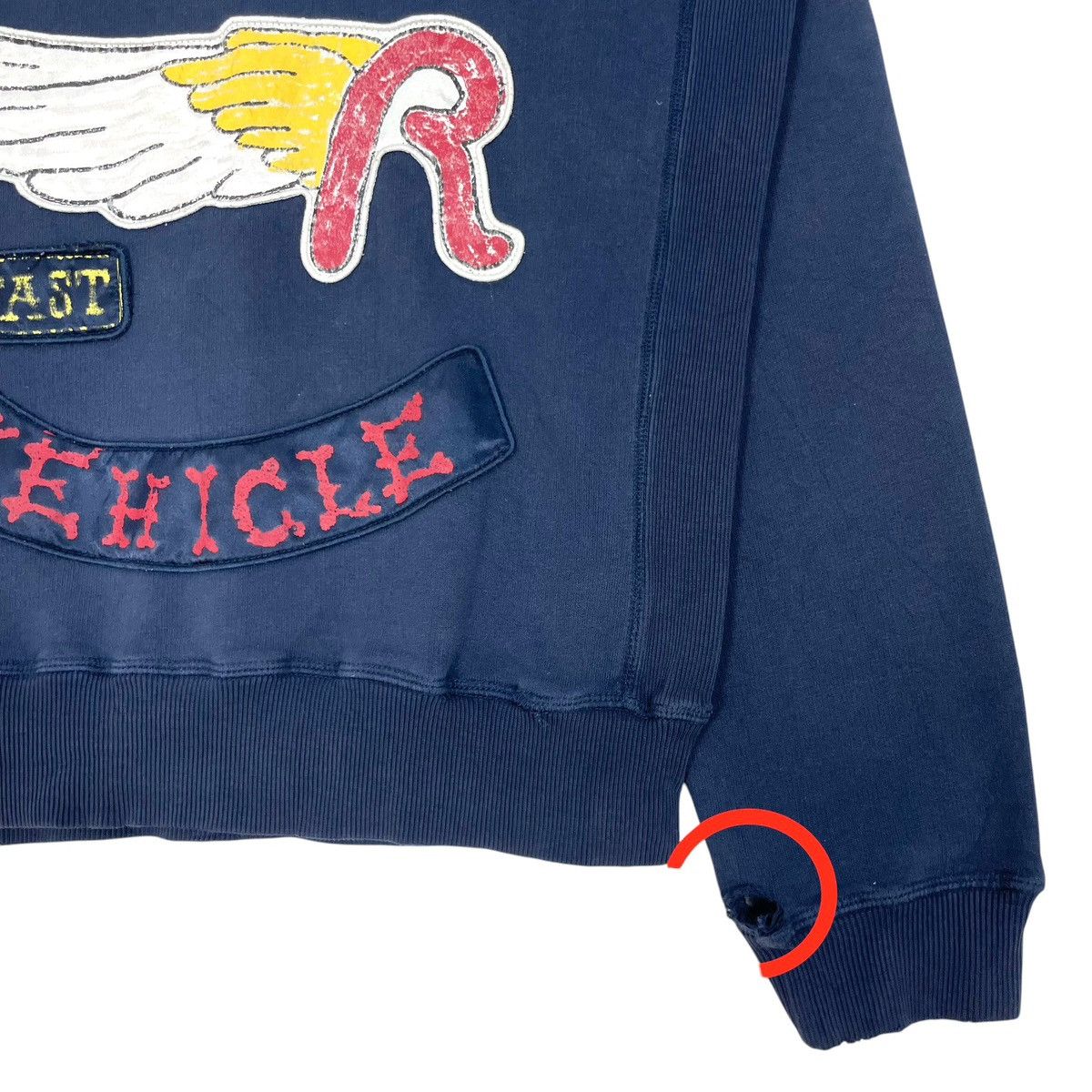 Replay Vintage Replay And Sons Sweatshirt Crewneck Patches Sweater Size US S / EU 44-46 / 1 - 5 Thumbnail