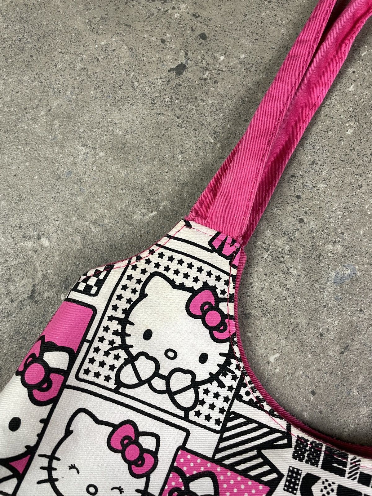 Cartoon Network × Japanese Brand × Vintage Vintage Y2K Hello Kitty Comics Tote Bag Size ONE SIZE - 6 Thumbnail