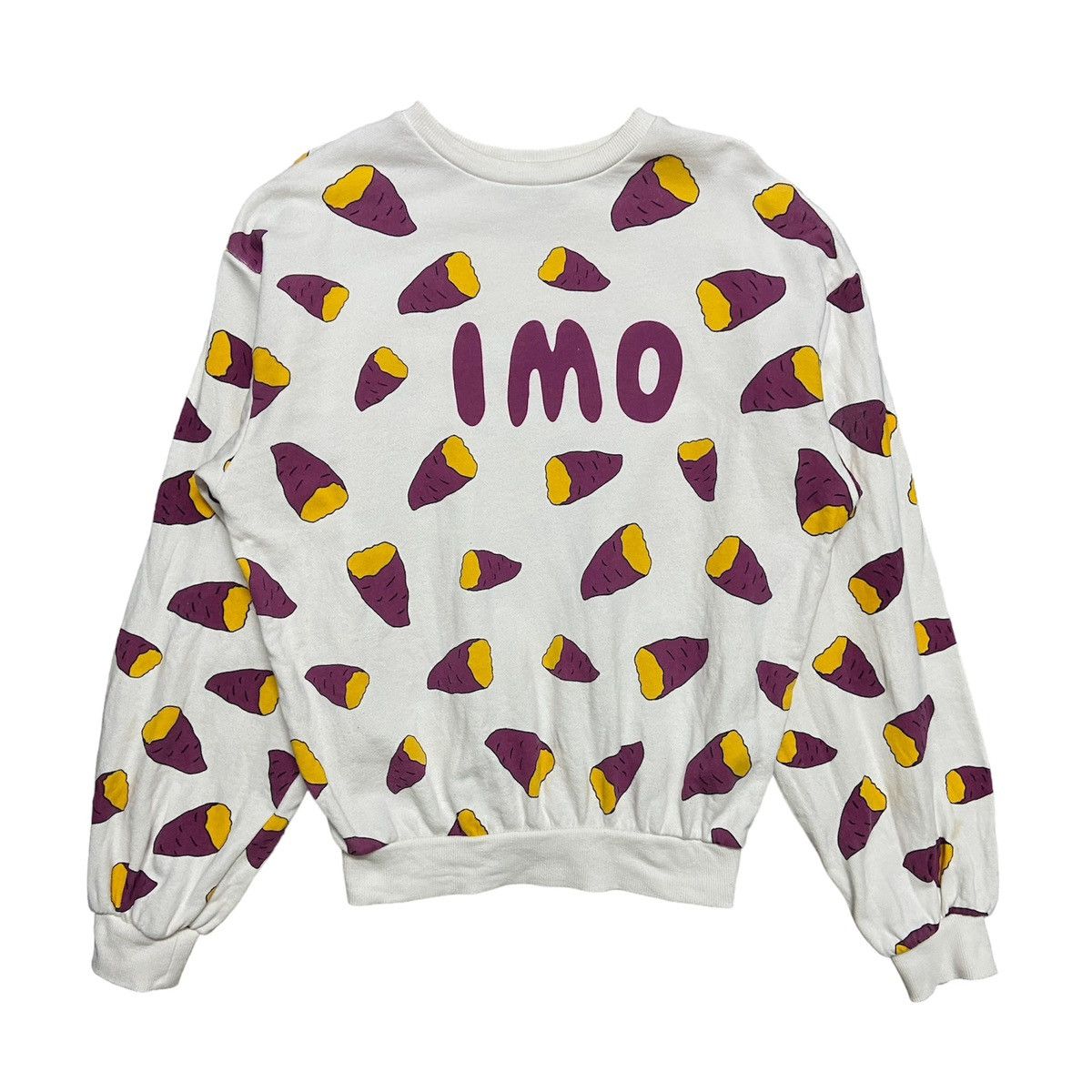 Japanese Brand Punyus IMO All Over Print Crewneck Size S / US 4 / IT 40 - 1 Thumbnail