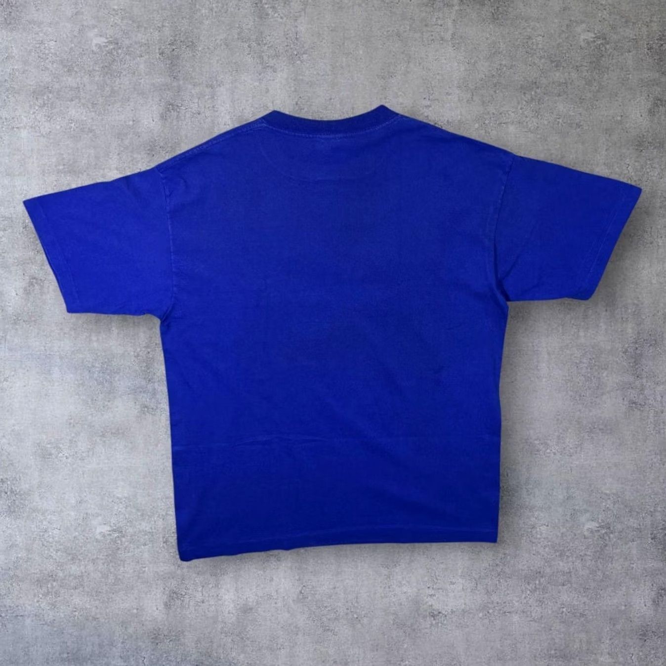 NFL Vintage NFL New York Giants T-Shirt XL Blue Graphic Print 90s Trench Ultra Short Sleeve Crew Neck Men Mens Football Shirt Size US XL / EU 56 / 4 - 2 Thumbnail