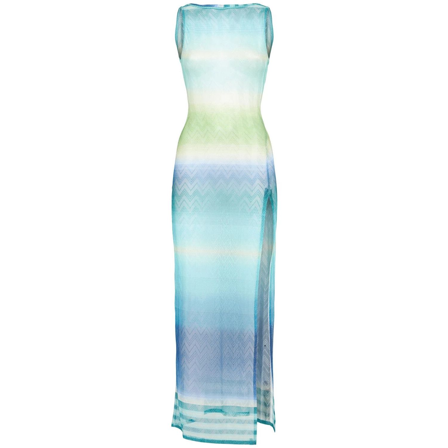 slim fit dress slacks Missoni Metallic Halter Dress – Rachel Zabar Vintage main image 1