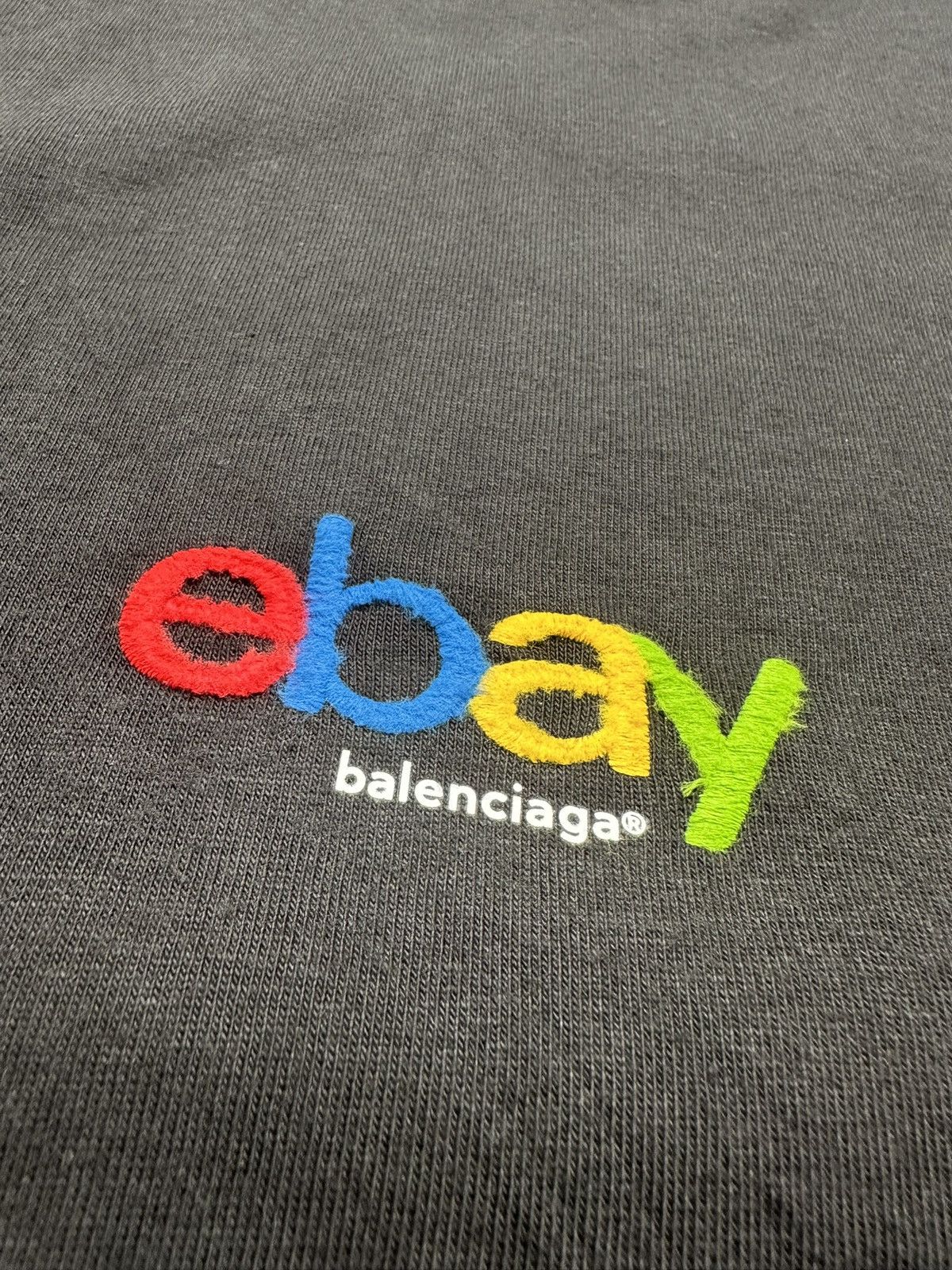 Balenciaga Balenciaga x eBay W24 logo shirt black Sz1 NEW Size US S / EU 44-46 / 1 - 3 Thumbnail