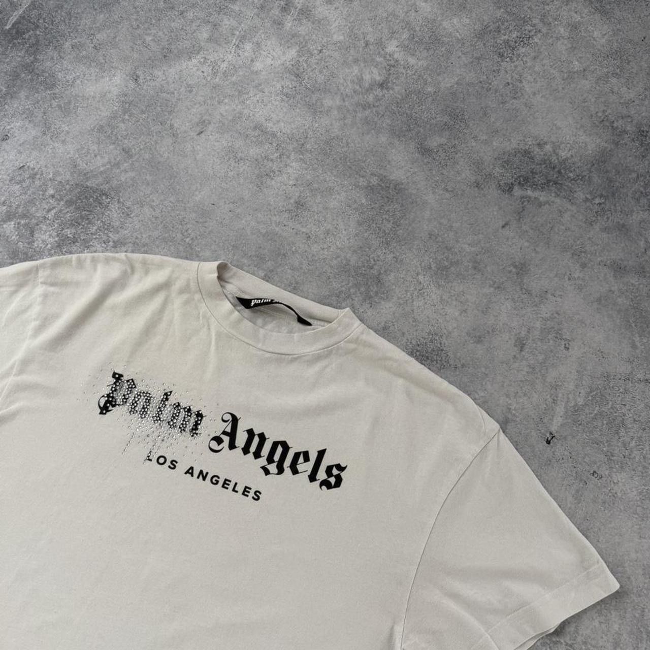 Palm Angels Palm angels white LA tee Size US XL / EU 56 / 4 - 2 Thumbnail