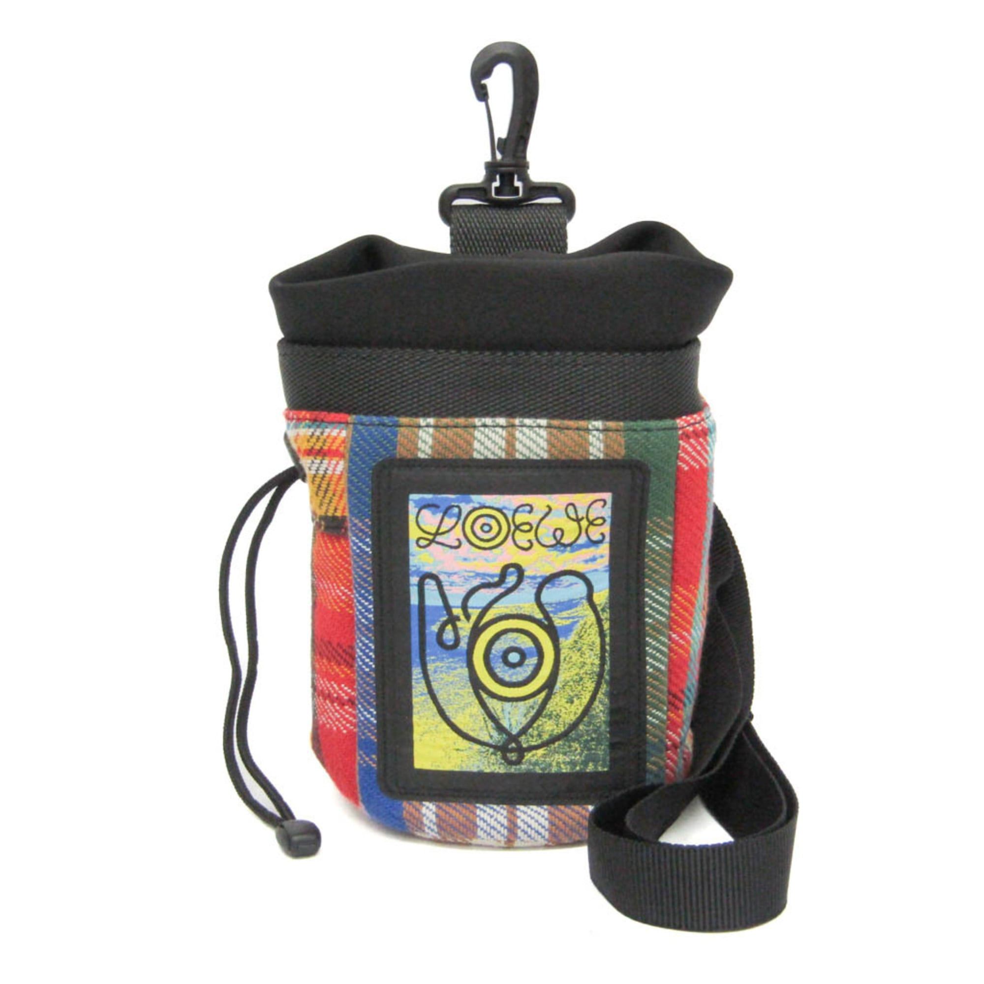 Loewe Loewe I Loewe Nature Chalk Bag Men,Women Cotton,Nylon Pouch,Shoulder Bag Black,Red Color Size ONE SIZE - 1 Thumbnail
