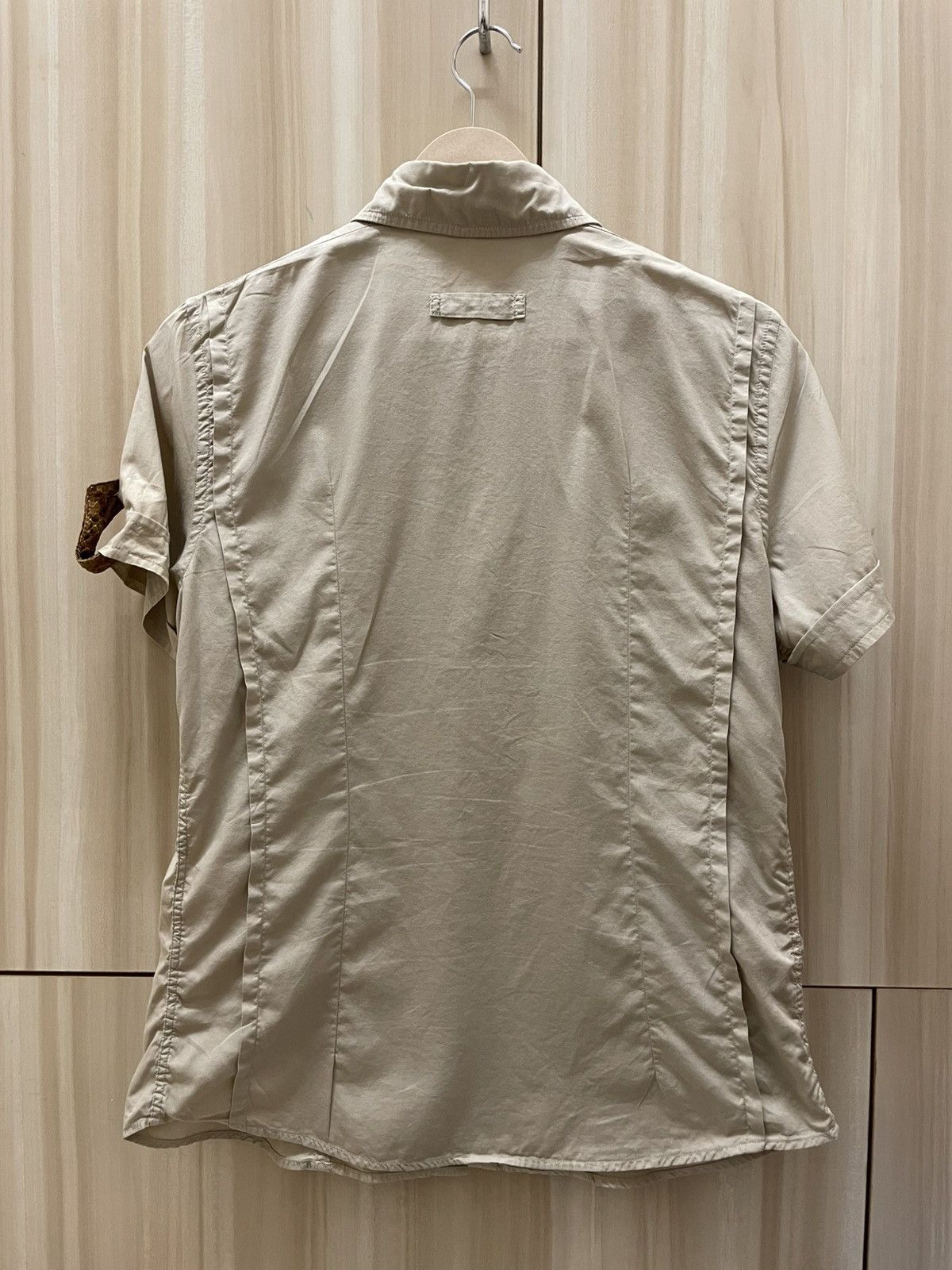 Dolce & Gabbana Dolce & Gabbana SS05 Shirt Real Python Leather Pocket Flaps Size M / US 6-8 / IT 42-44 - 5 Thumbnail