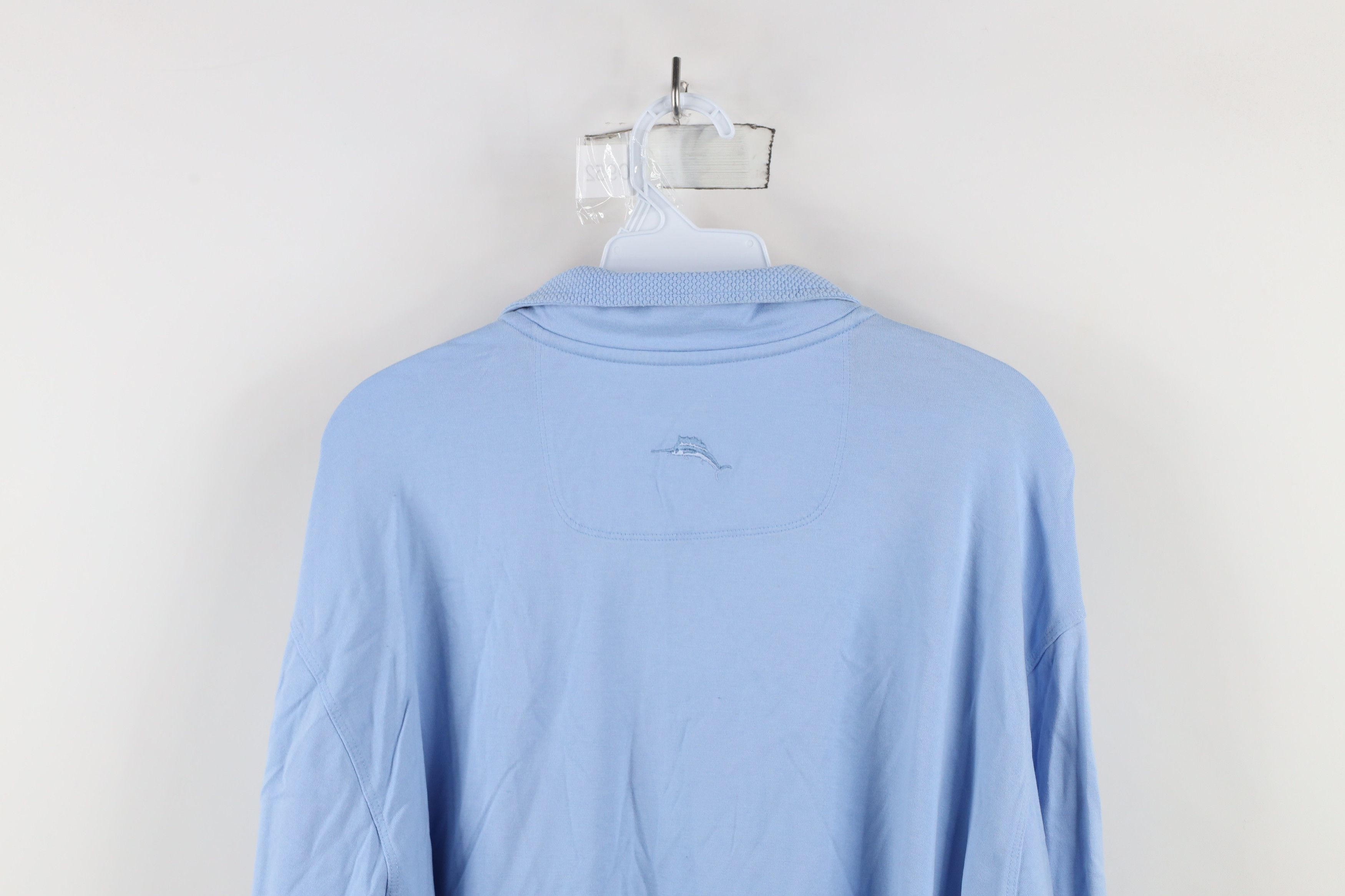 Tommy Bahama × Vintage Tommy Bahama Cotton Lightweight Half Zip Pullover Jacket Size US XL / EU 56 / 4 - 10 Thumbnail