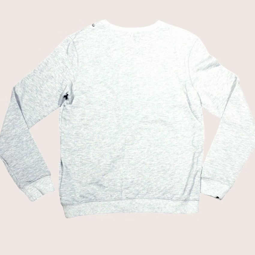 Diesel VINTAGE Diesel SEQUINS F-RADI-AE Sweatshirt Grey Women’s Long Sleeve Small Pullover Crew Neck Used Size S / US 4 / IT 40 - 1 Thumbnail