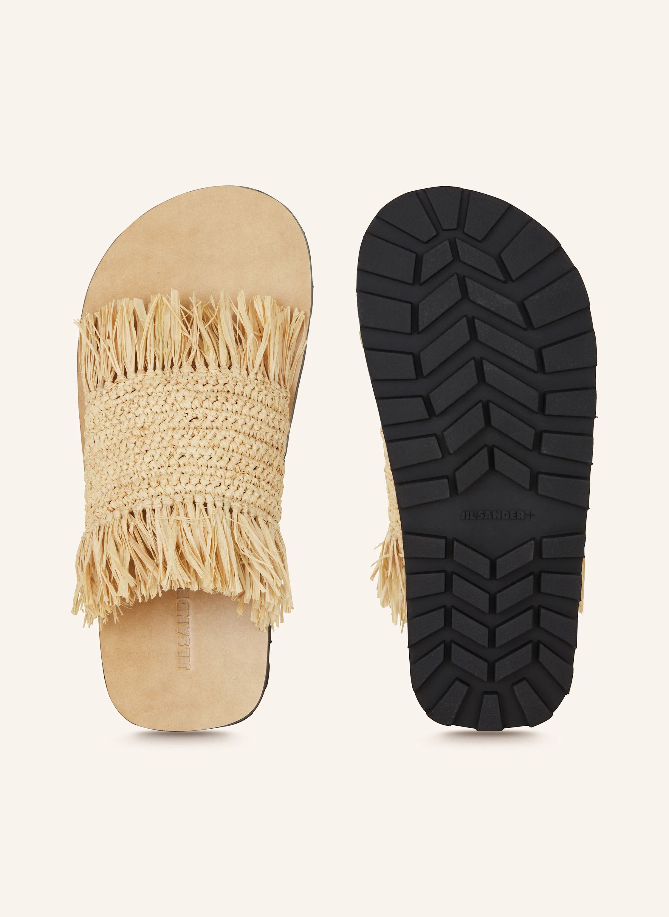 Jil Sander o1loc1c0426 Flat Straw Sandals in Light Brown Size US 5 / IT 35 - 5 Thumbnail