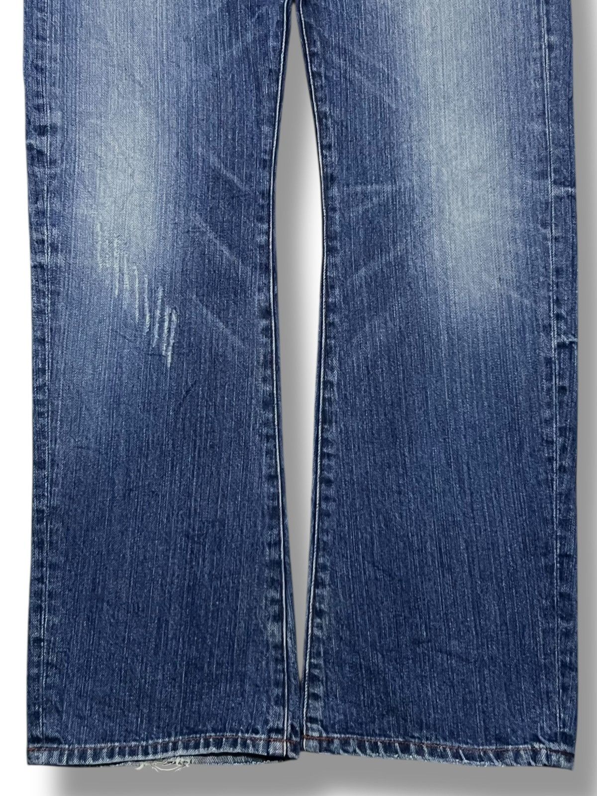 Global Work Vintage Japanese Brand Global Works - Faded Wash Jeans Size US 32 / EU 48 - 6 Thumbnail