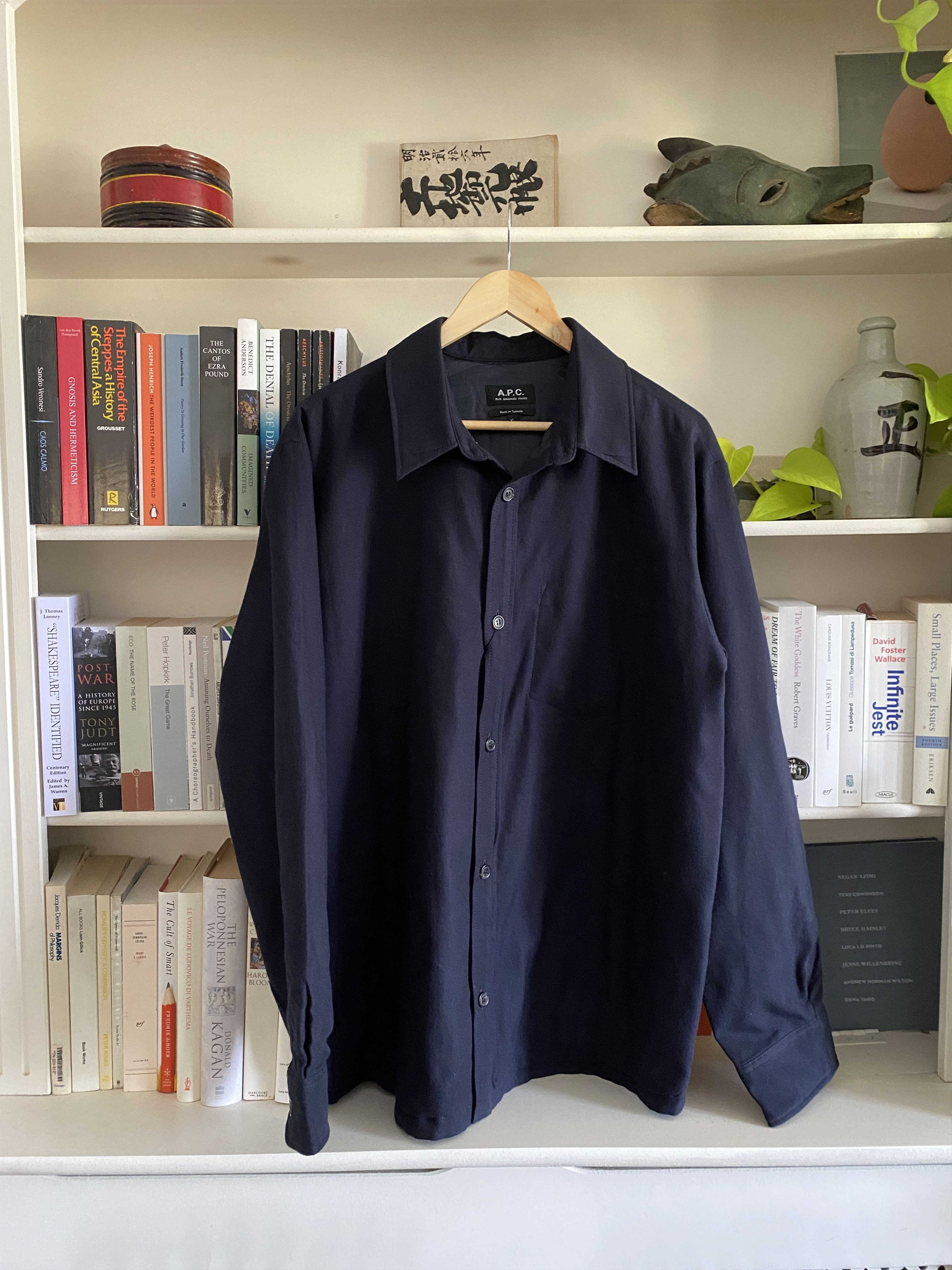 A.P.C. APC Navy Overshirt | Grailed