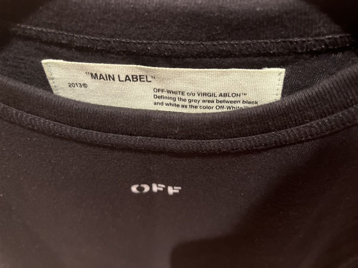Off-White Off-White Arrows T-Shirt Black F/W 17 Size XS Size US XS / EU 42 / 0 - 3 Thumbnail