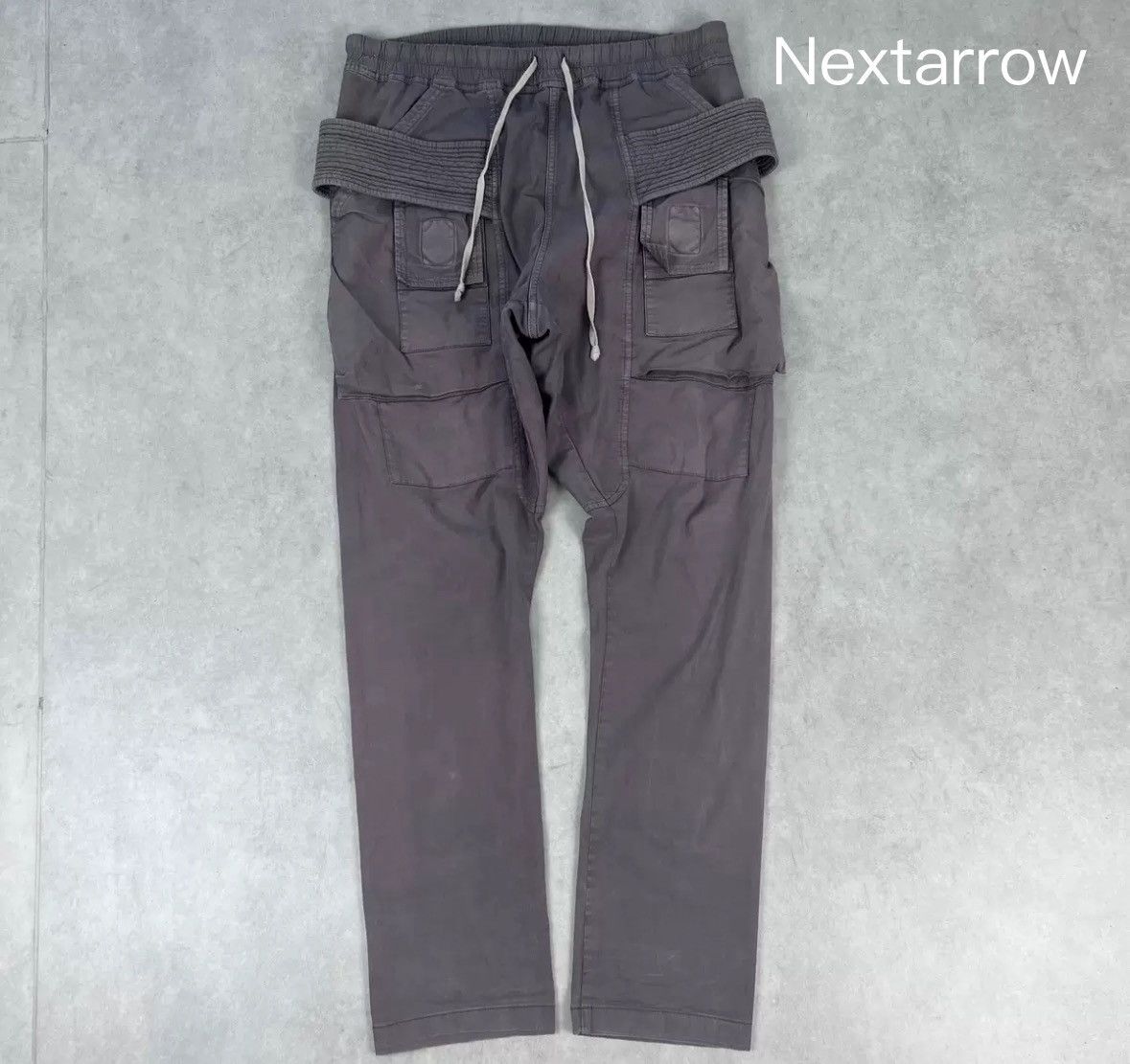 Rick Owens Rick Owens Ro 14ss Double Loop Drawstring Work Pants | Grailed