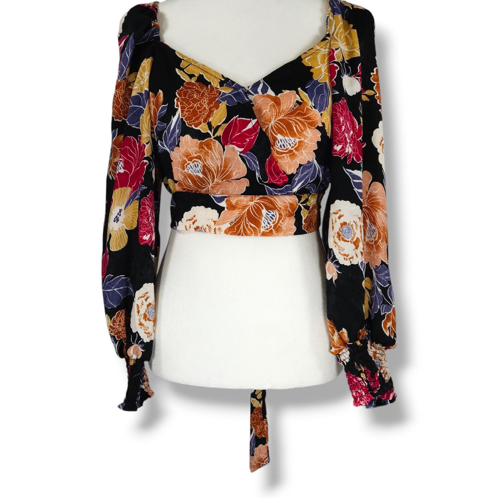 Other NWT B.O.G. Band of the Free Floral Crop Top Sz. S [4-6] Size S / US 4 / IT 40 - 2 Thumbnail