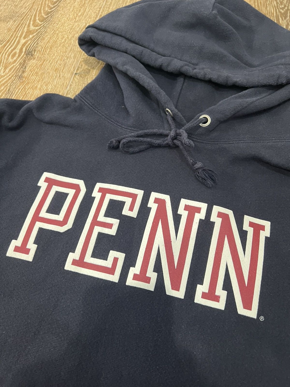 Champion Penn University Champion Reverse Weave Hoodie Size US L / EU 52-54 / 3 - 3 Thumbnail