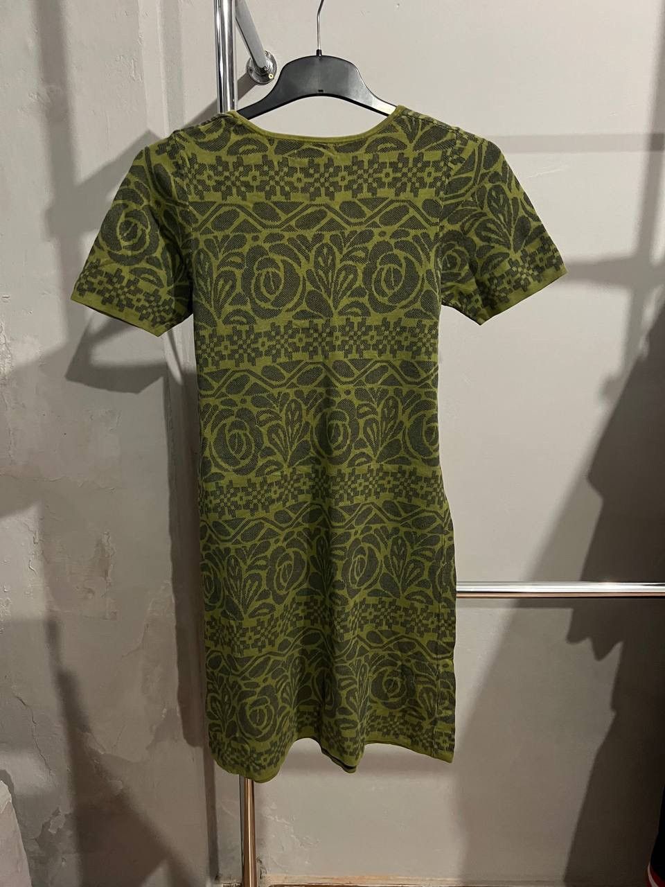 Gudrun Sjoden GUDRUN SJODEN OLIVE ORGANIC VINTAGE DRESS KNIT SIZE S Size S / US 4 / IT 40 - 9 Thumbnail