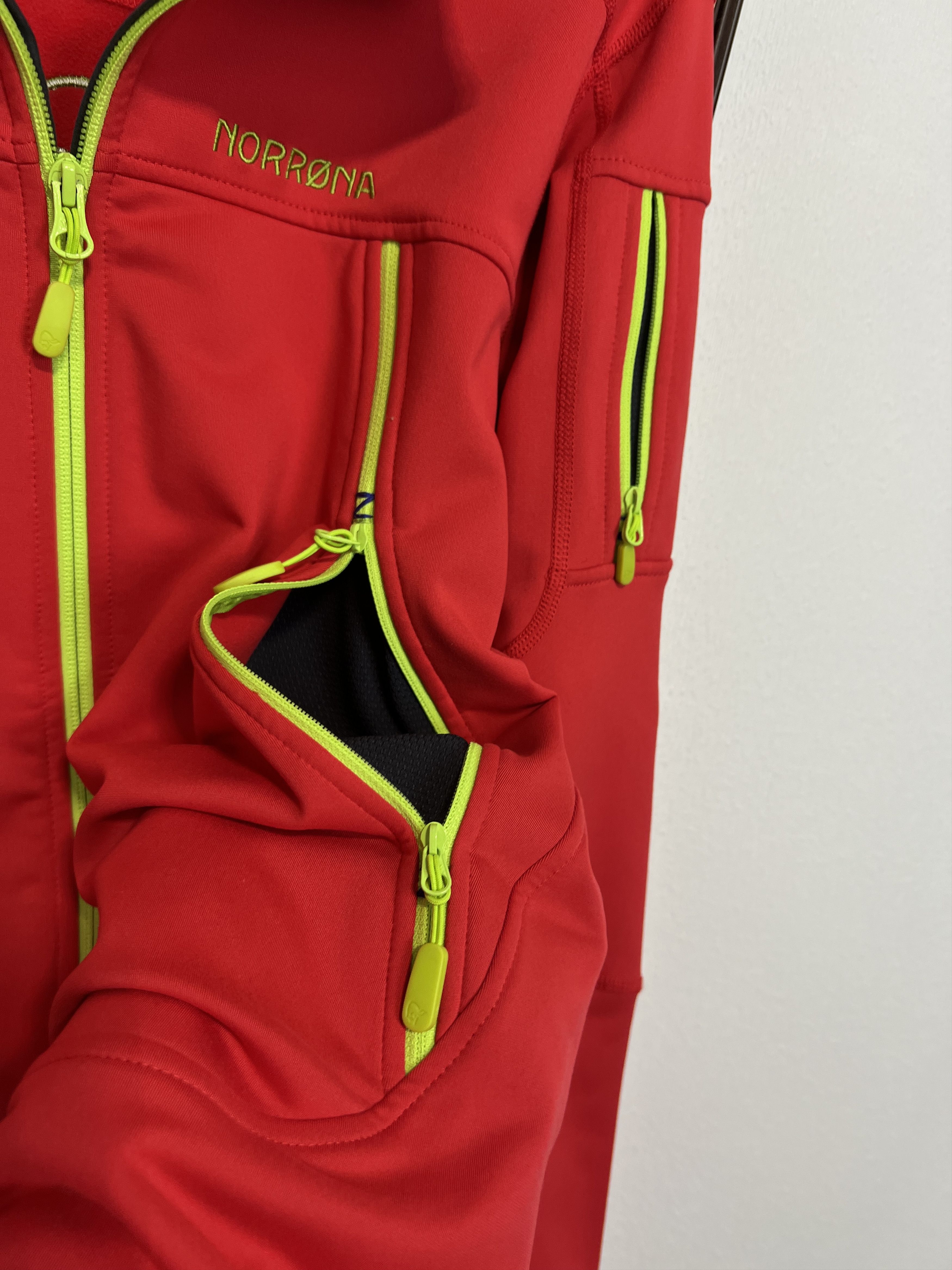 Norrona Norrona Narvik WARM2 Full Zip Stretch Jacket Track Top Rare Size L / US 10 / IT 46 - 4 Thumbnail