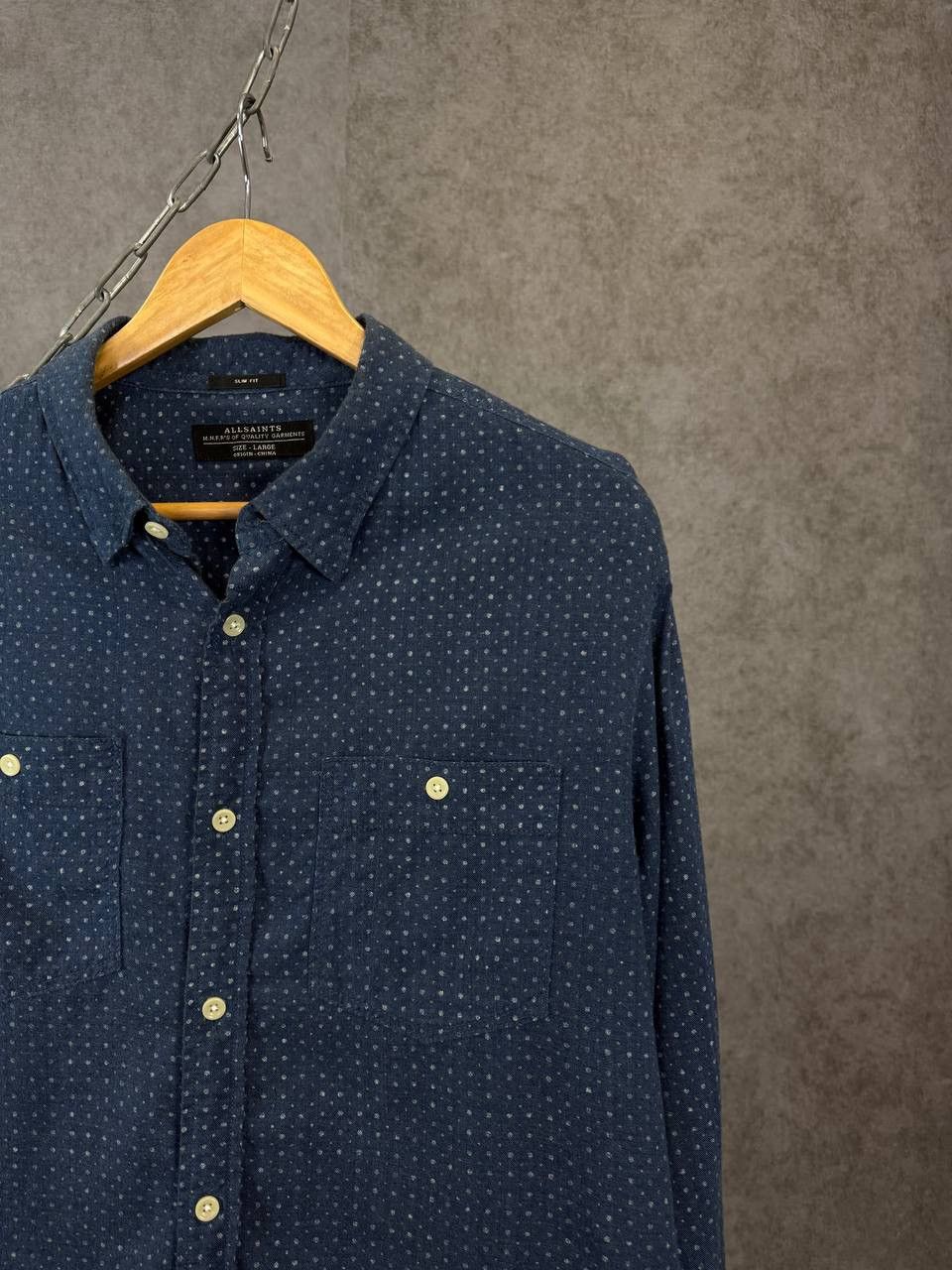 Allsaints Allsaints designer double pocket shirt Size US L / EU 52-54 / 3 - 2 Thumbnail