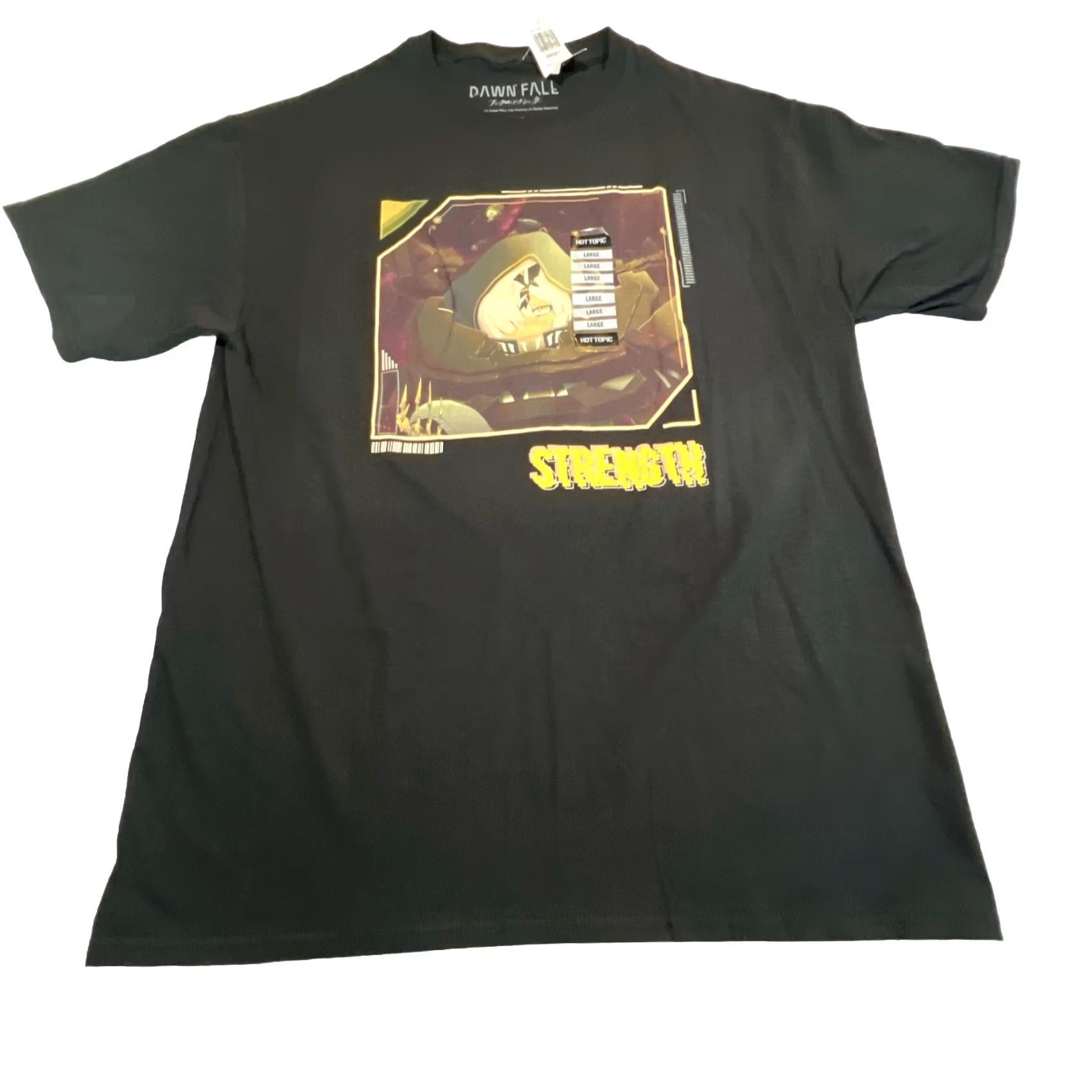 Hot Topic VINTAGE Dawn Fall Strength Anime Graphic Tshirt Large Hot Topic New Tag Size US L / EU 52-54 / 3 - 4 Thumbnail