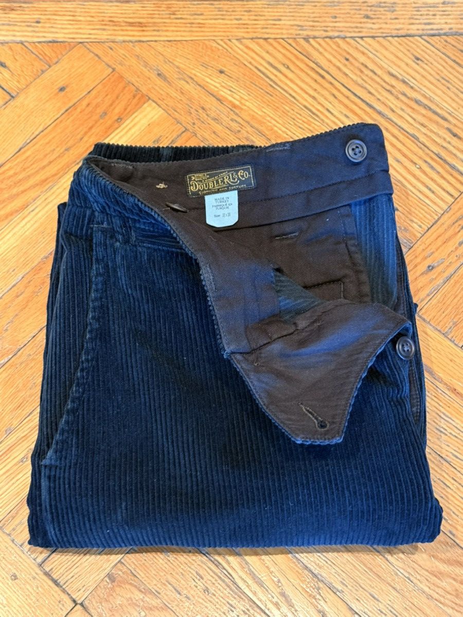 RRL Ralph Lauren RRL Ralph Lauren Indigo Corduroy Pant Size US 32 / EU 48 - 5 Thumbnail