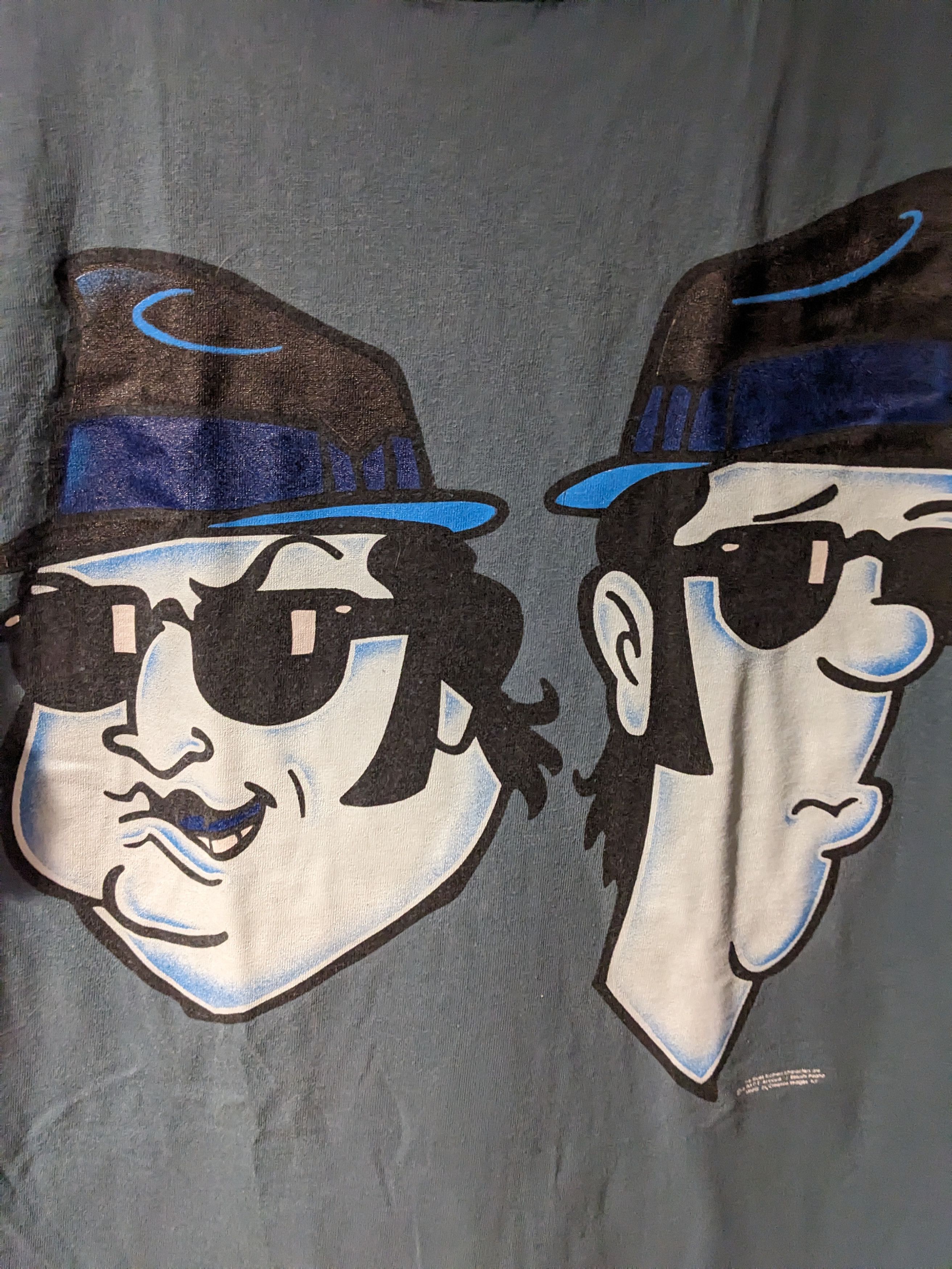 Changes × Vintage Vintage 90s The Blues Brothers Cartoon Large T-Shirt Size US L / EU 52-54 / 3 - 2 Thumbnail
