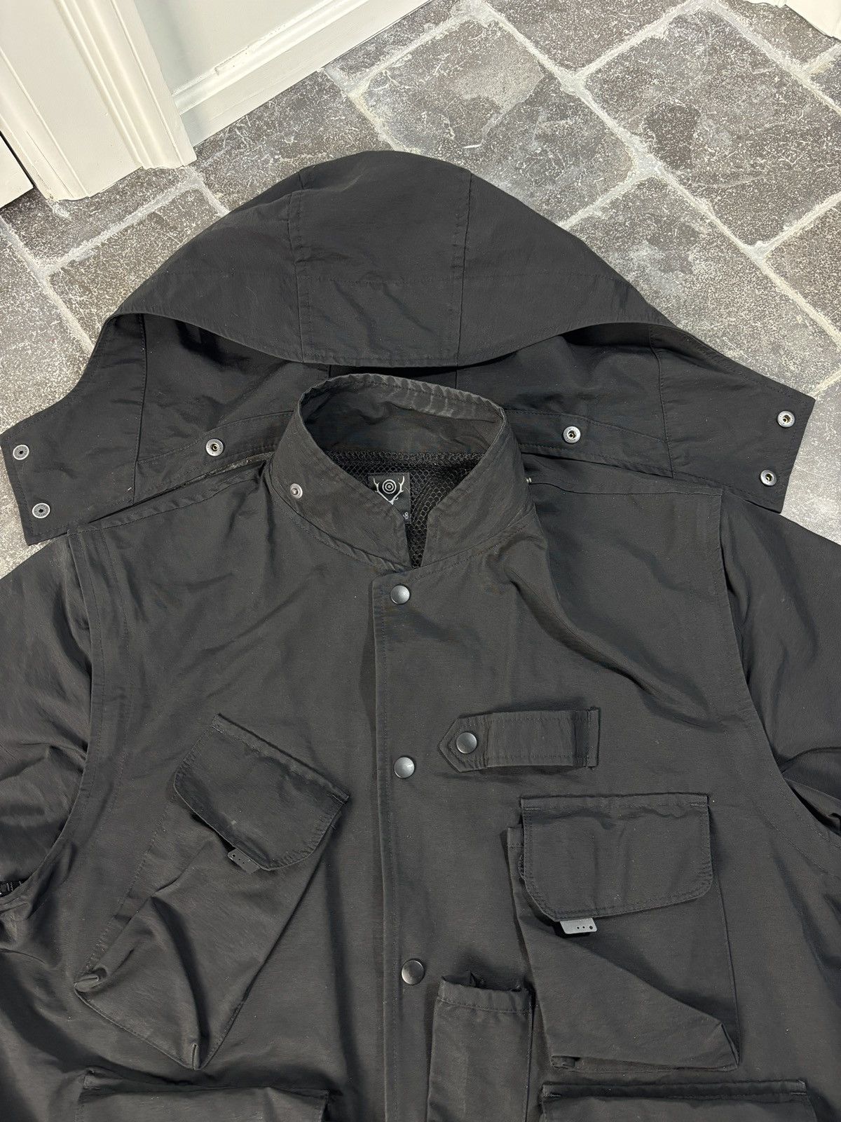 South2 West8 South2West8 Jacket Cargo Multi Pocket Utility Modular Hood Size US M / EU 48-50 / 2 - 4 Thumbnail