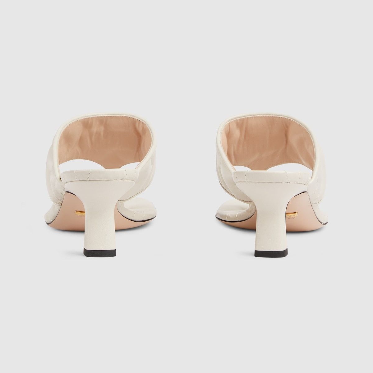 Gucci o1s1wg110125 Double G Thong Sandals in White Size US 8.5 / IT 38.5 - 3 Thumbnail